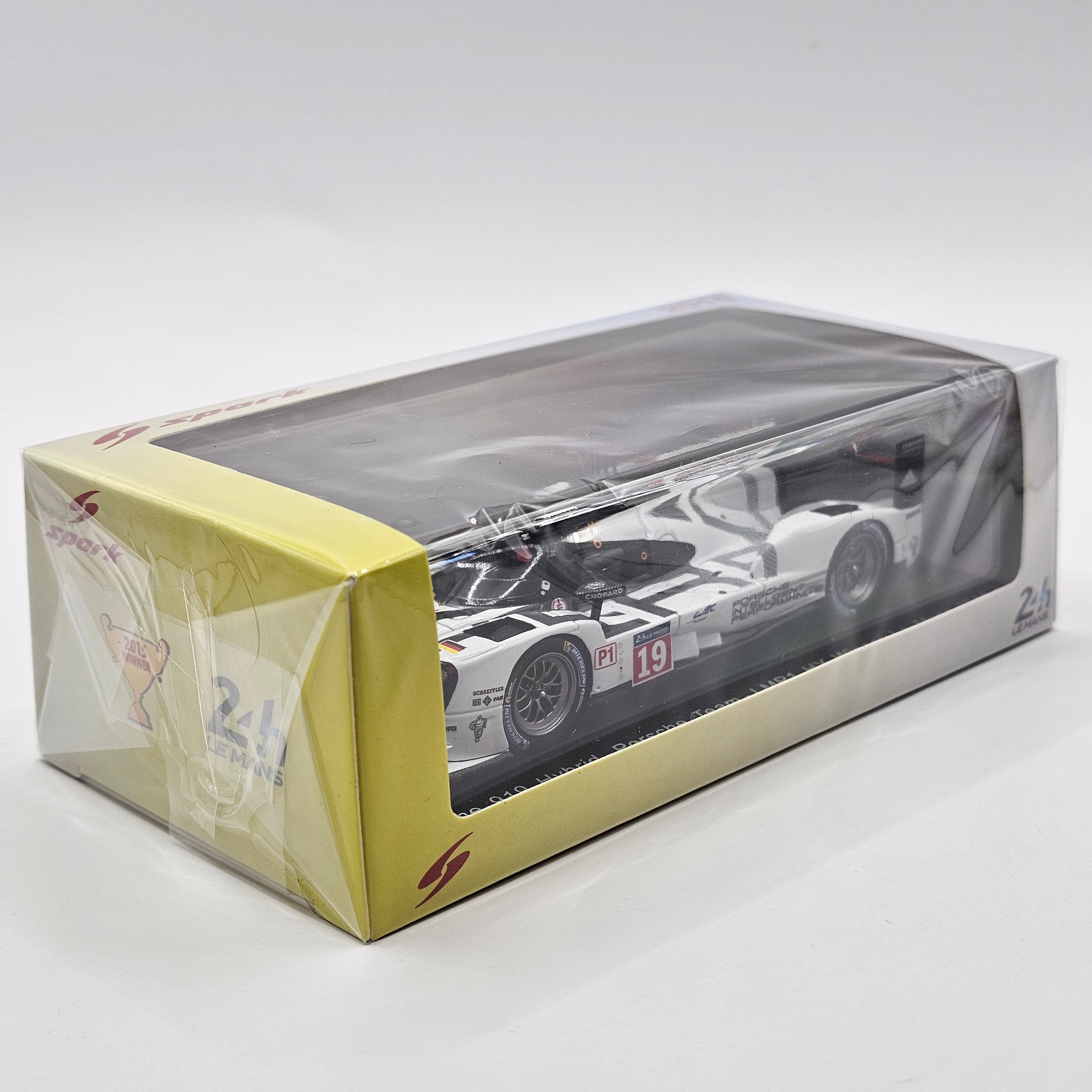 Spark ポルシェ919 #19 Winner ルマン　2015 1/43 Porsche 919 Hybrid n.19 LMP1 Winner Le Mans 2015 – Spark