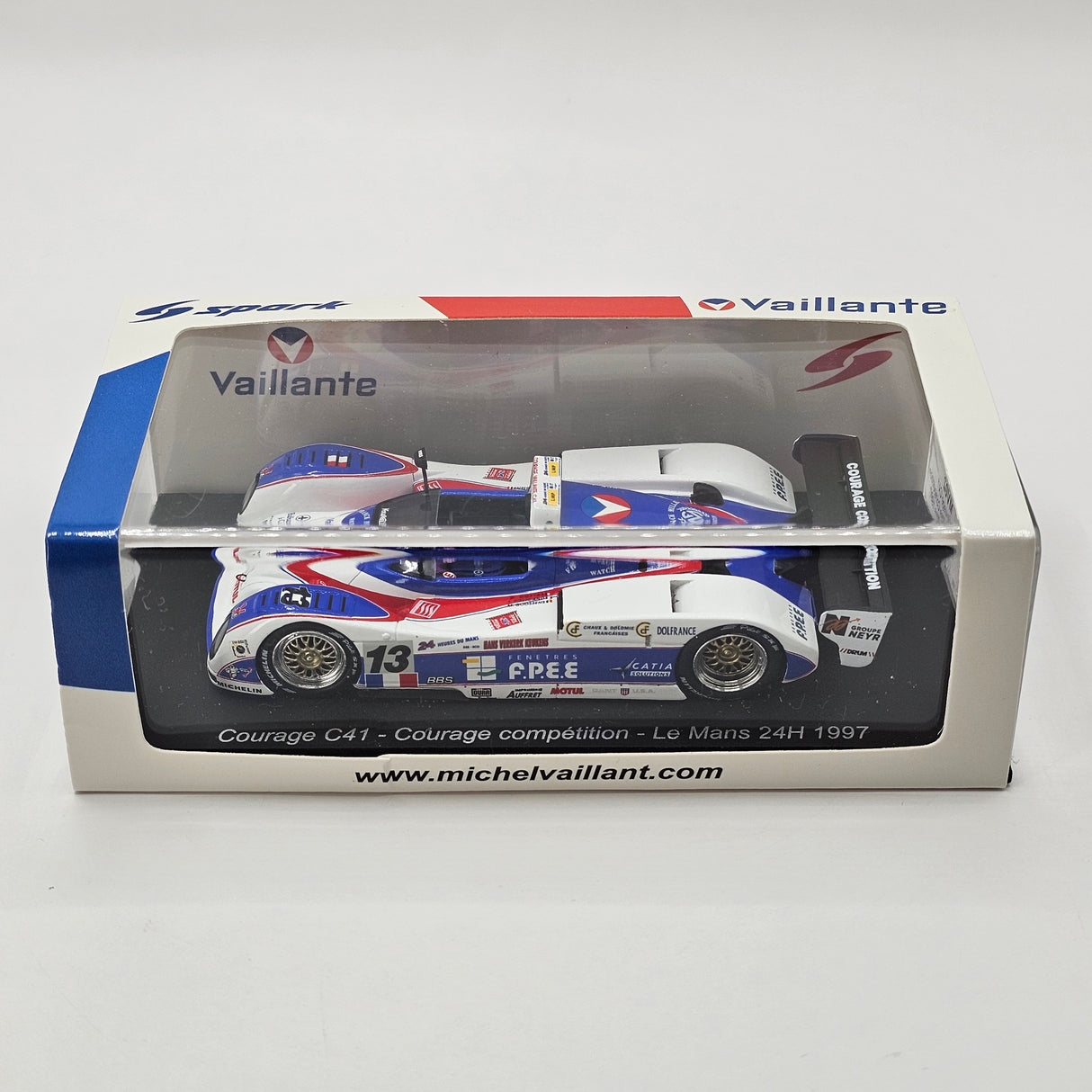 Spark Courage C41 #13 Courage Compétition 24Hrs Le Mans 1997 1/43 Scale MV02