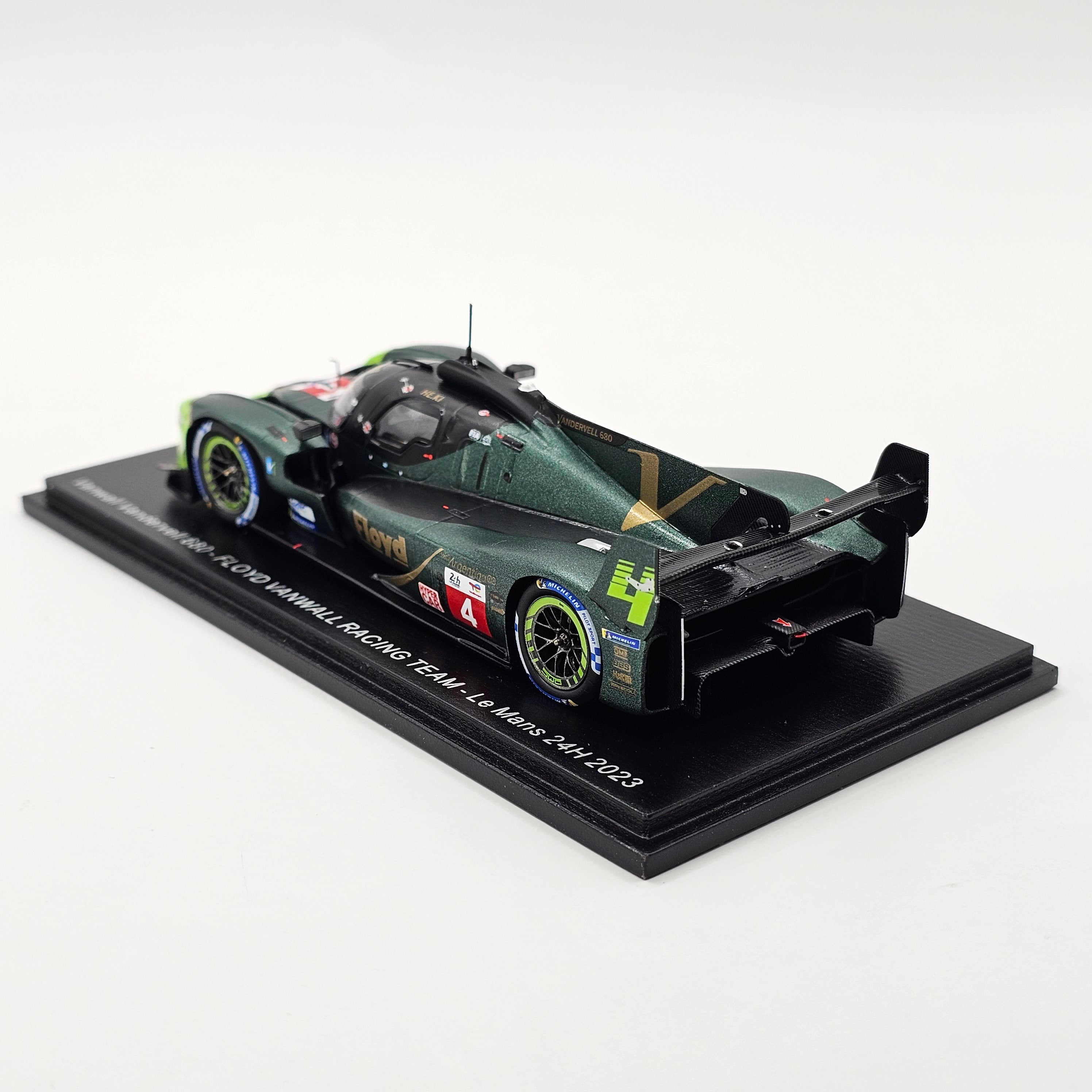 Spark Vanwall Vandervell 680 #4 Floyd Vanwall 24Hrs Le Mans 2023 1/43
