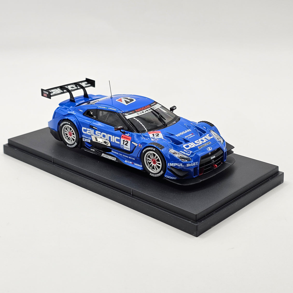 EBBRO Nissan GT-R GT500 #12 Calsonic Team Impul Super GT 2014 1/43 Scale