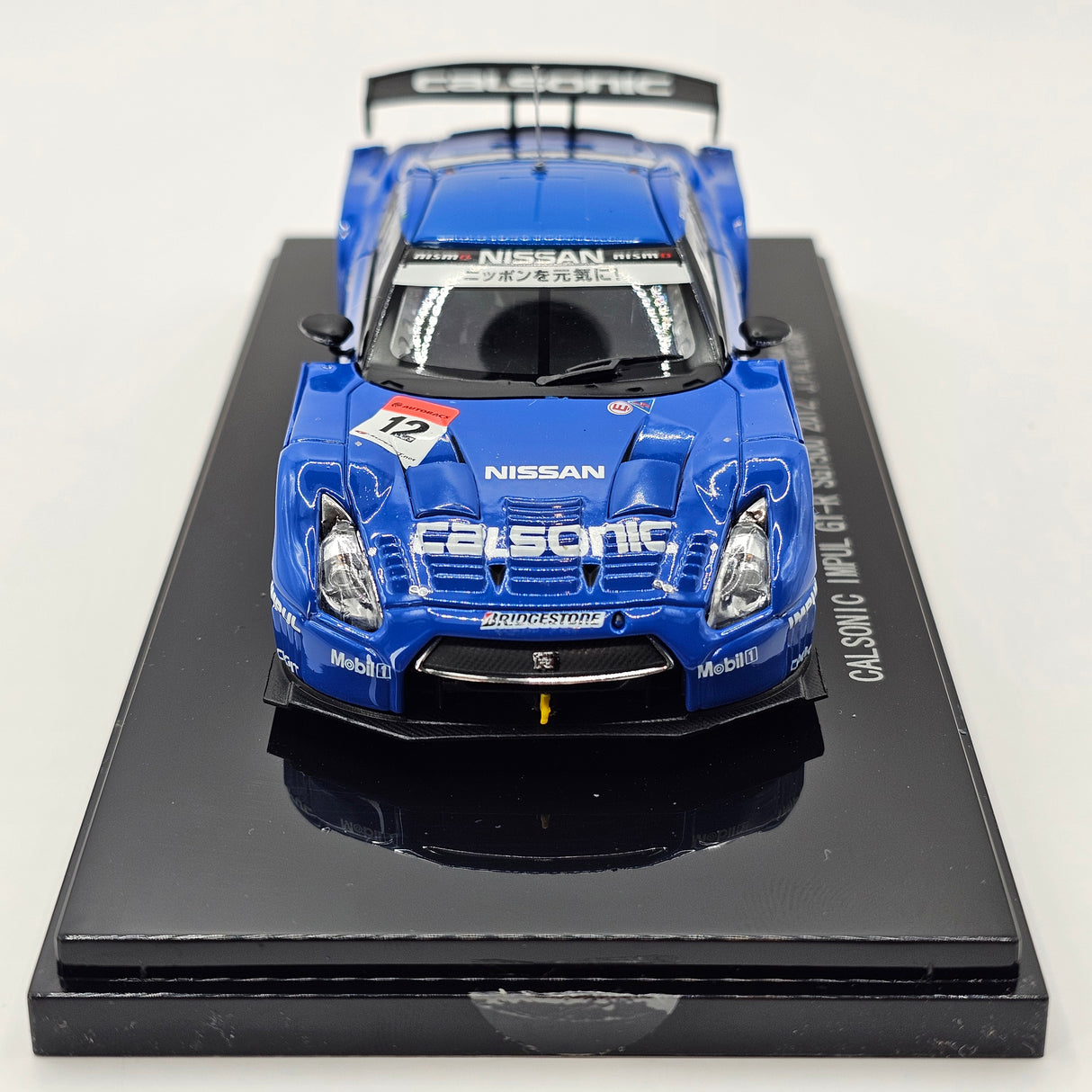 EBBRO Nissan GT-R GT500 #12 Calsonic Team Impul Super GT 2012 1/43 Scale