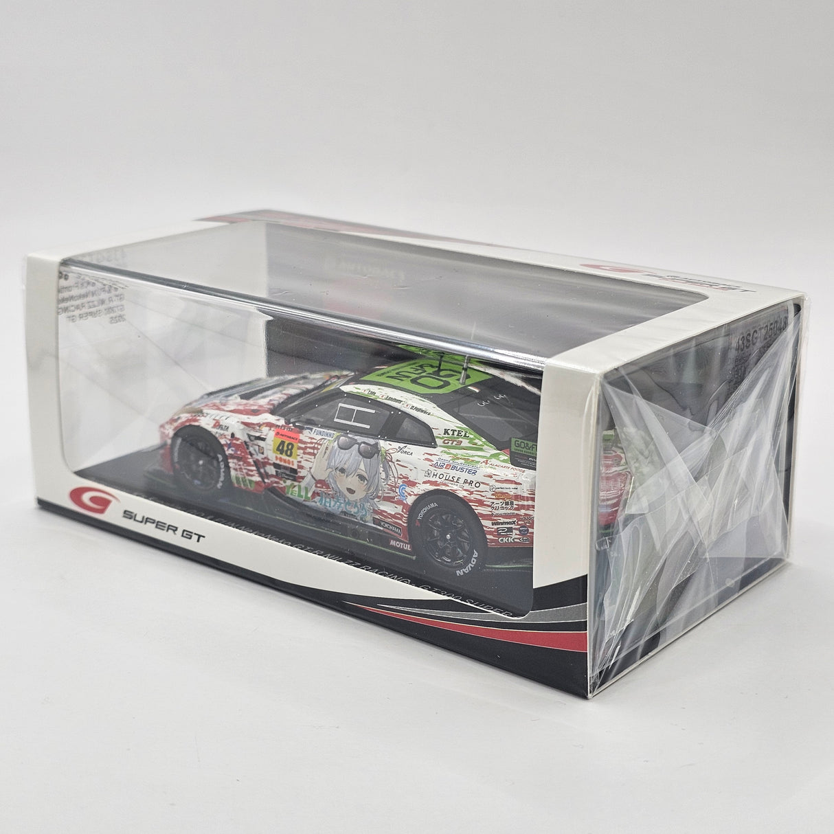 Spark Nissan GT-R Nismo GT3 GT300 #48 Nilzz Racing Super GT 2025 1/43 Scale