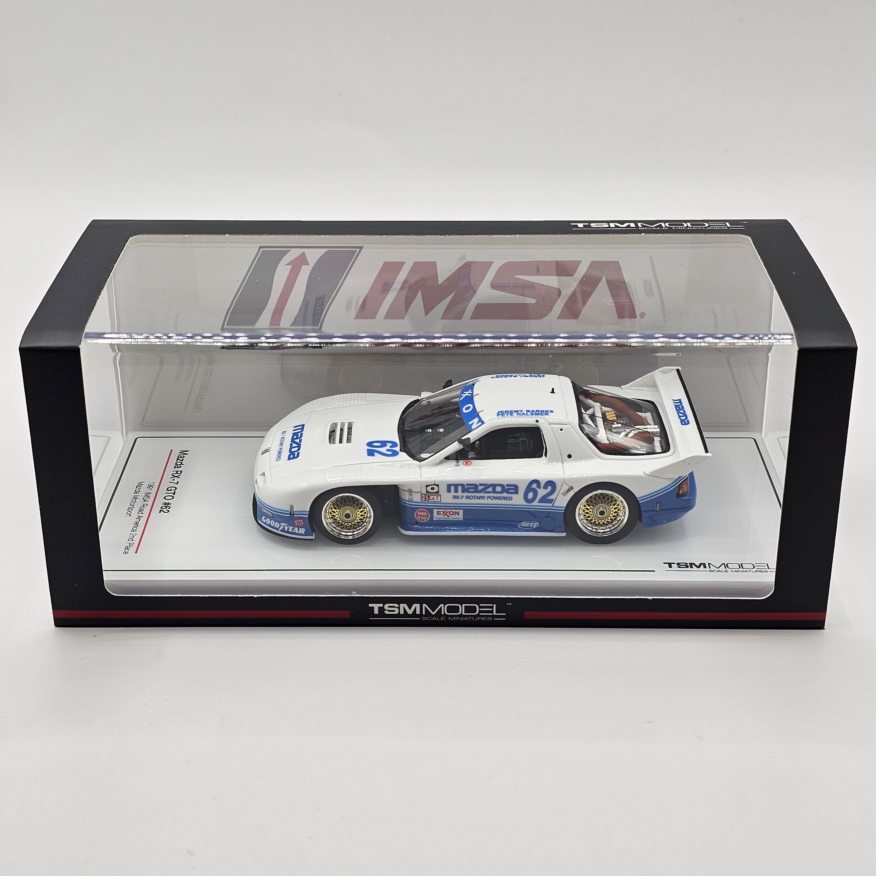 Truescale TSM Mazda RX-7 GTO #62 Mazda Motorsport 1991 IMSA Road Ameri