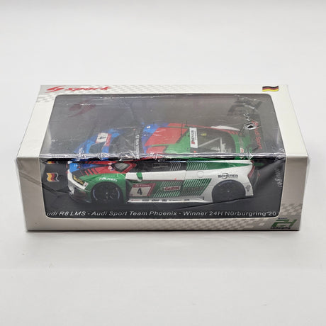 Spark Audi R8 LMS #4 Team Phoenix Winner 24Hrs Nurburgring 2019 1/43 Scale