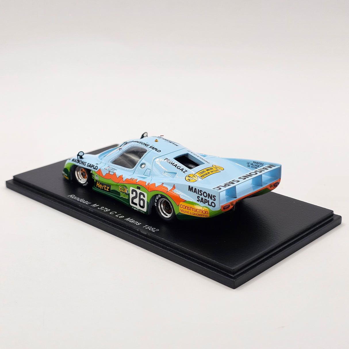 Spark Rondeau M379C #26 J. Haran 24Hrs Le Mans 1982 1/43 Scale S2270