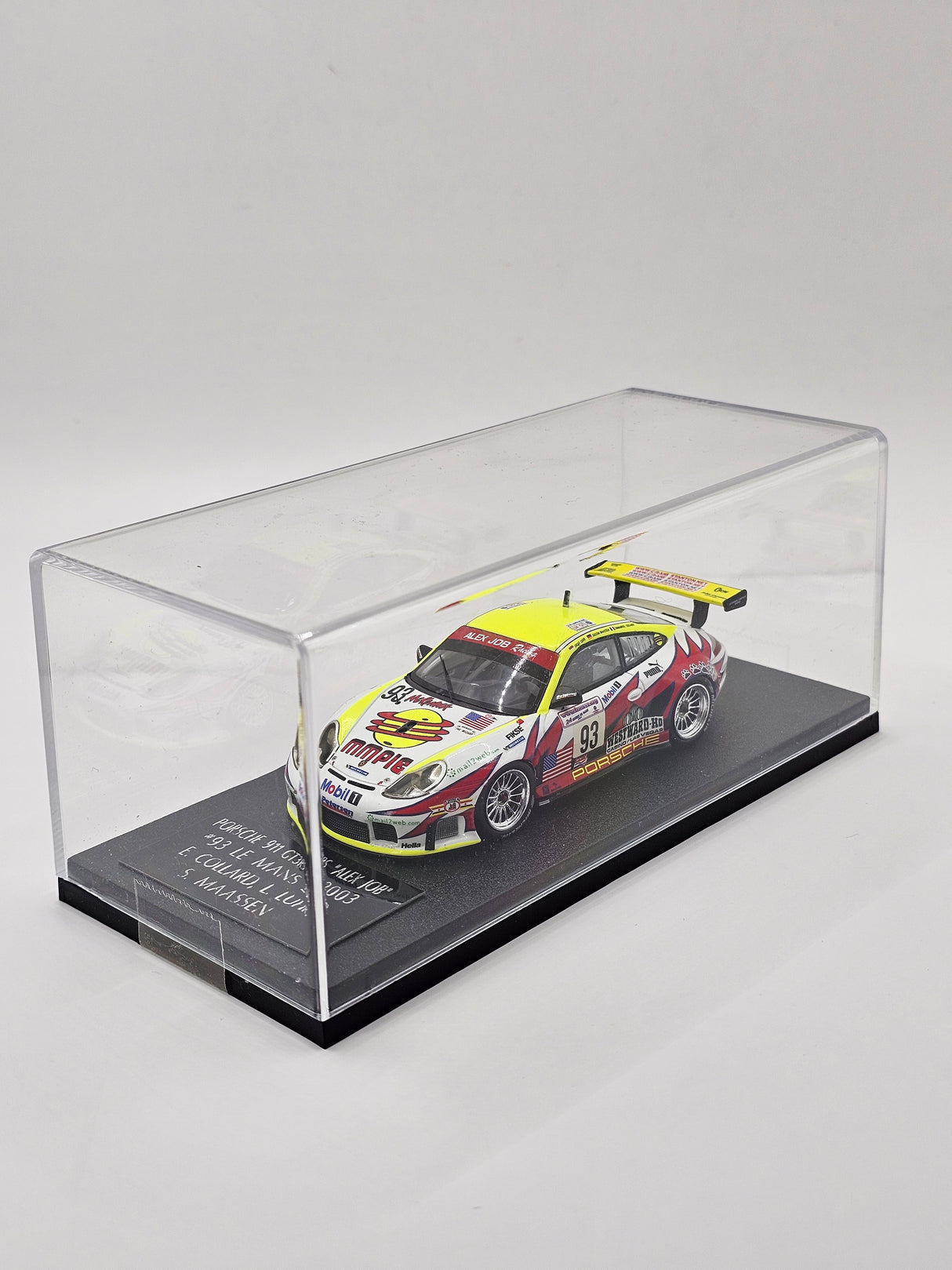 Spark Porsche 911 GT3-RS #93 Alex Job Racing 24Hrs Le Mans 2003 1/43 Scale S5527