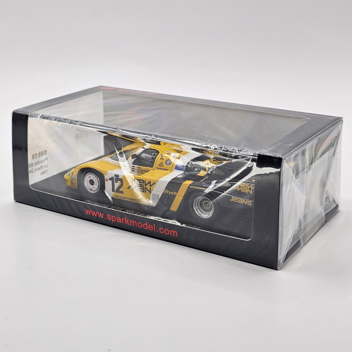 Spark Porsche 956 #12 NewMan Joest Racing 24Hrs Le Mans 1984 1/43 Scale S9859
