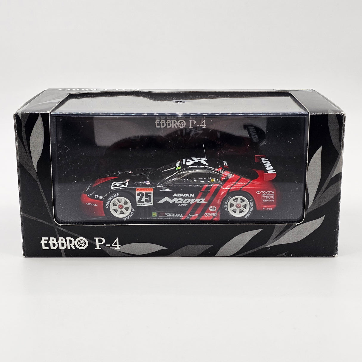 EBBRO P4 Toyota Supra GT500 #25 Team Advan Tsuchiya JGTC 2003 1/43 Scale