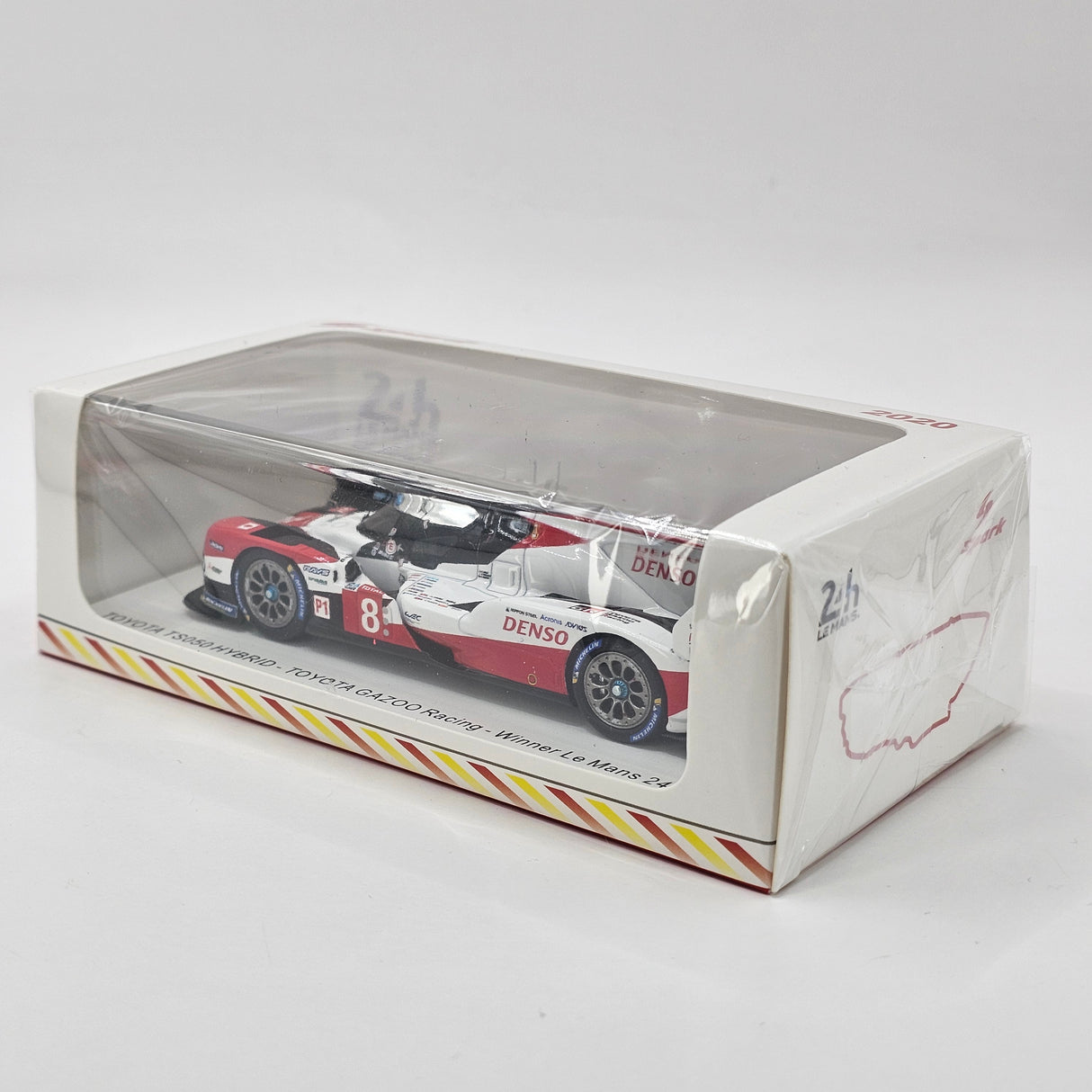 Spark Toyota TS050 Hybrid #8 Toyota Gazoo Racing 24Hrs Le Mans 2020 Winner 1/43 Scale