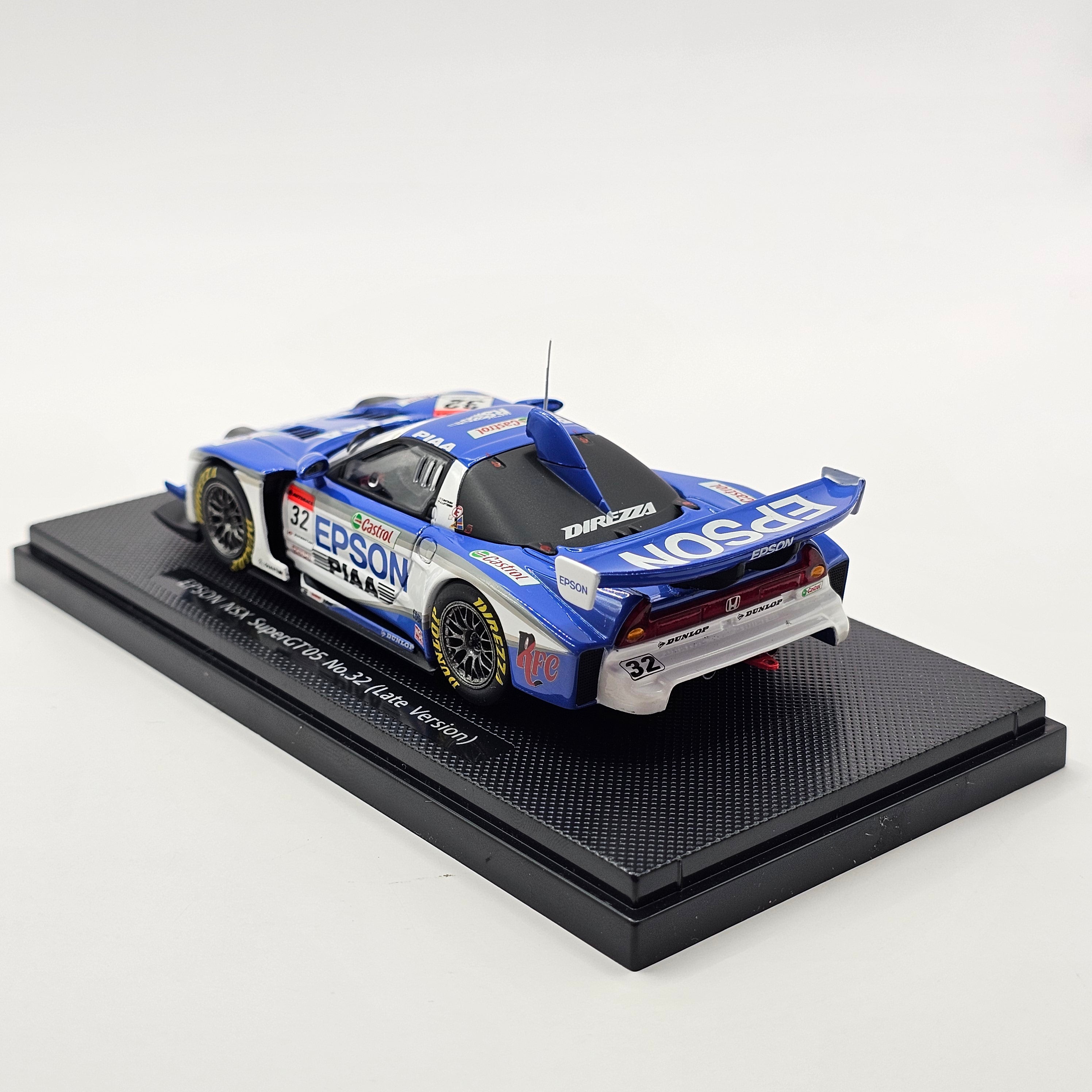EBBRO Honda NSX #32 Epson Nakajima Racing Super GT GT500 2005 1/43 Sca