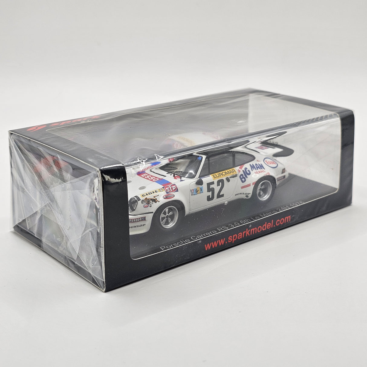 Spark Porsche 911 Carrera RSR #53 G. Méo 24Hrs Le Mans 1976 1/43 Scale S9815