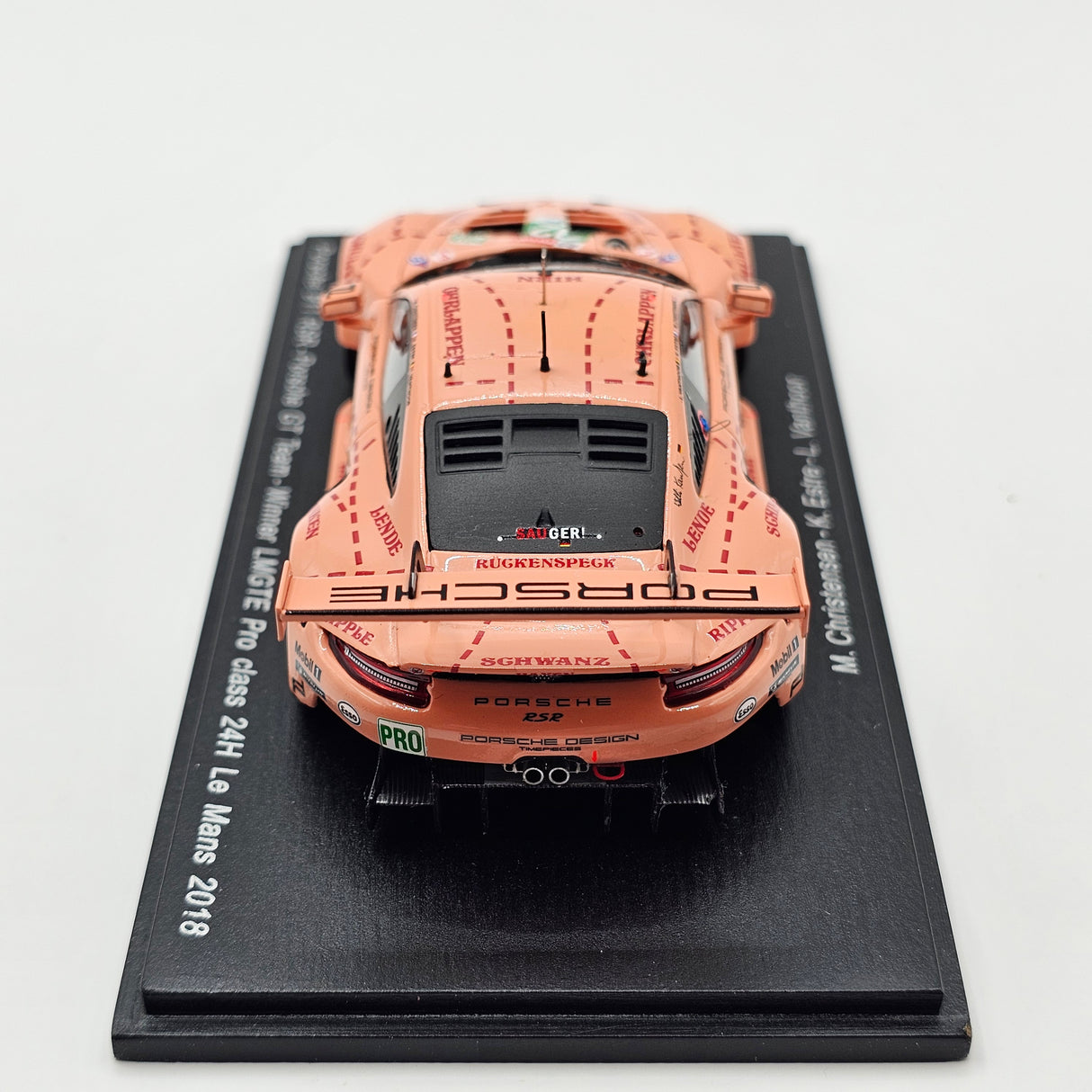 Spark Porsche 911 RSR #92 Porsche GT Team 24Hrs Le Mans 2018 1/43 Scale S7033