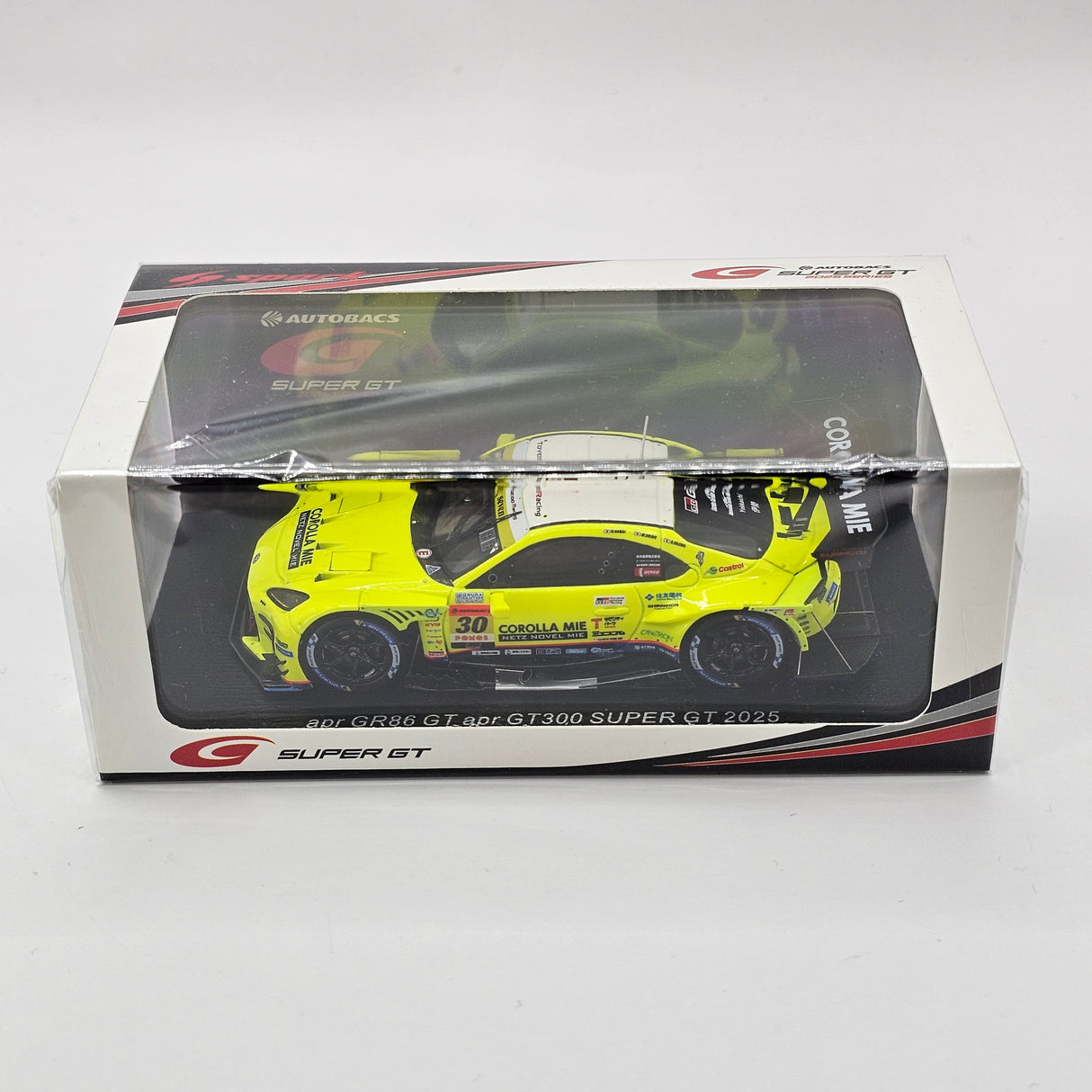 Spark Toyota GR86 GT300 #30 Team apr Super GT 2025 1/43 Scale