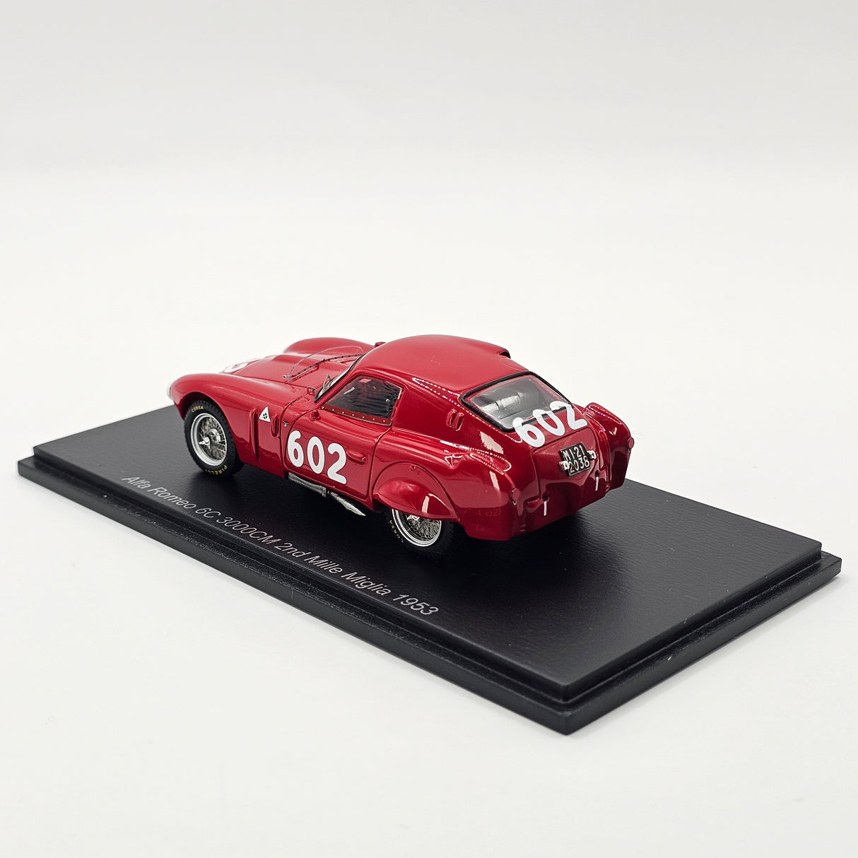 Spark Alfa Romeo 6C 3000CM #602 S.P.A. Alfa Romeo Mille Miglia 1953 1/43 Scale