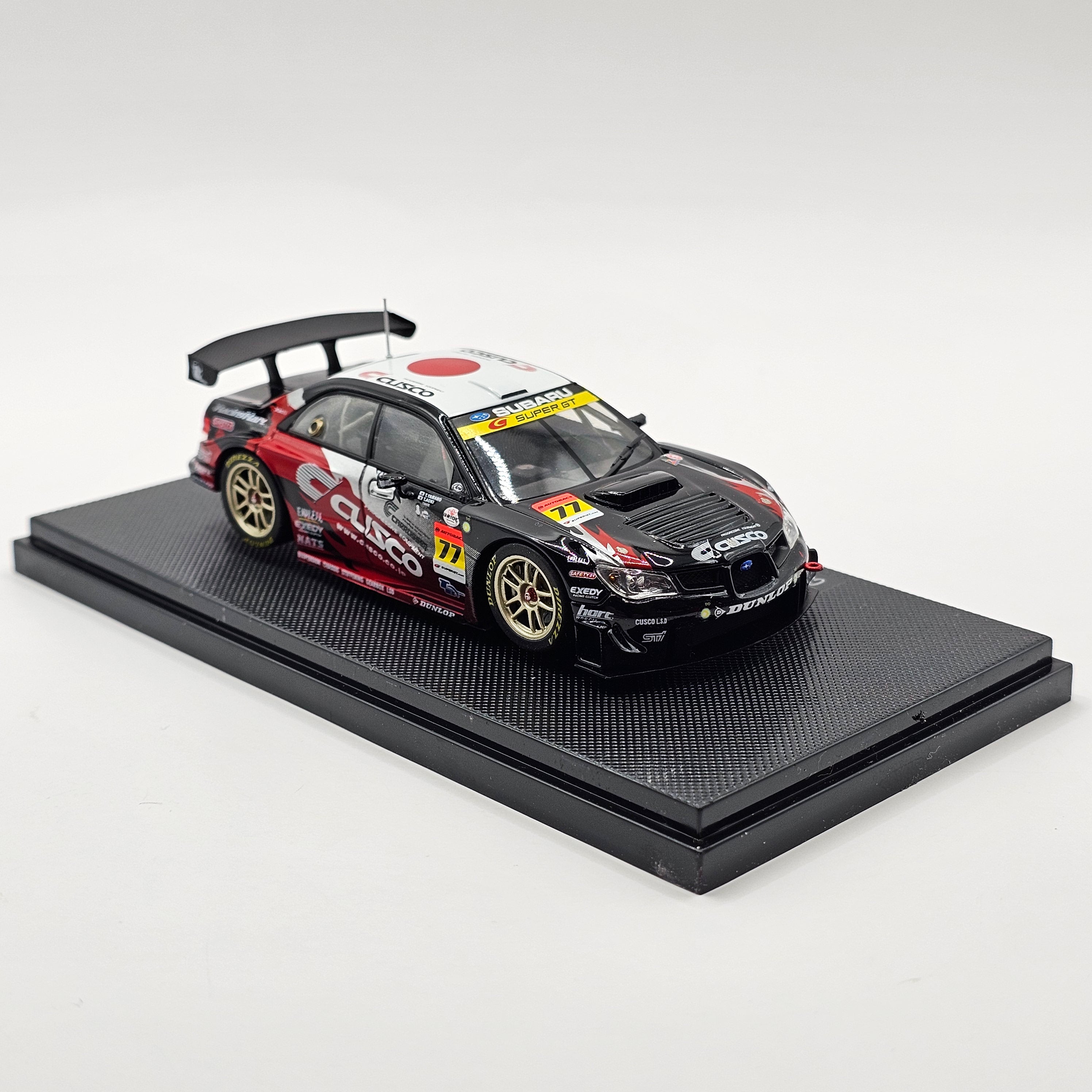 EBBRO Subaru Impreza WRX STI GT300 #77 Cusco Racing Super GT 2007 1/43