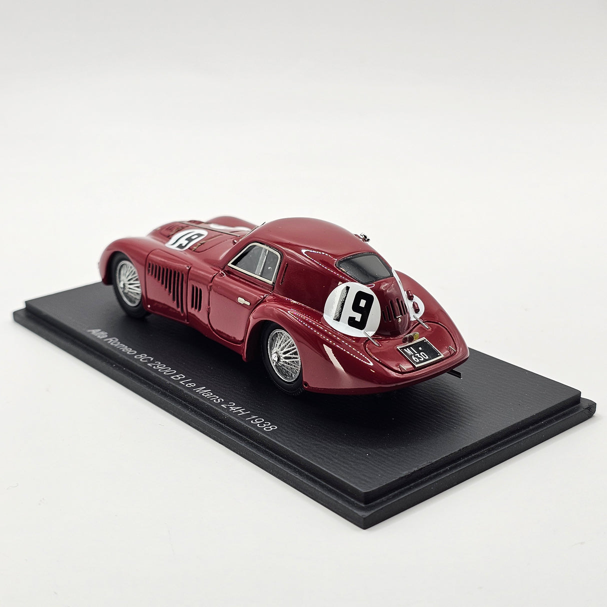 Spark Alfa Romeo 8C 2900B #19 Raymond Sommer 24Hrs Le Mans 1938 1/43 Scale S9439