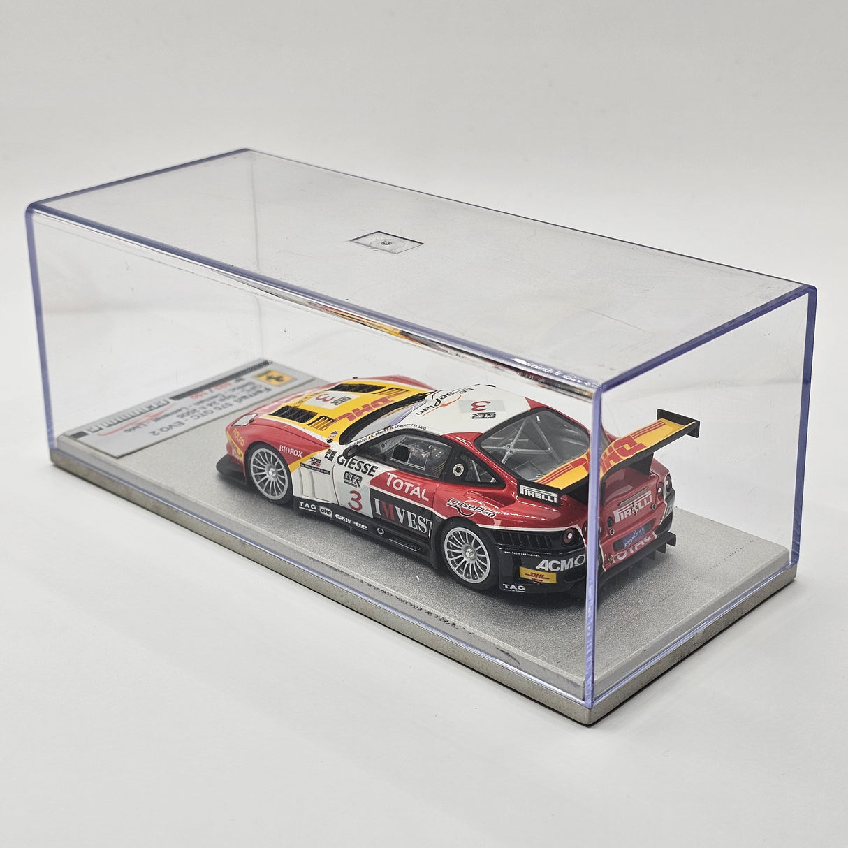 Tecnomodel Ferrari 575-GTC Maranello #3 GPC Sport 24Hrs Spa 2005 1/43 Scale