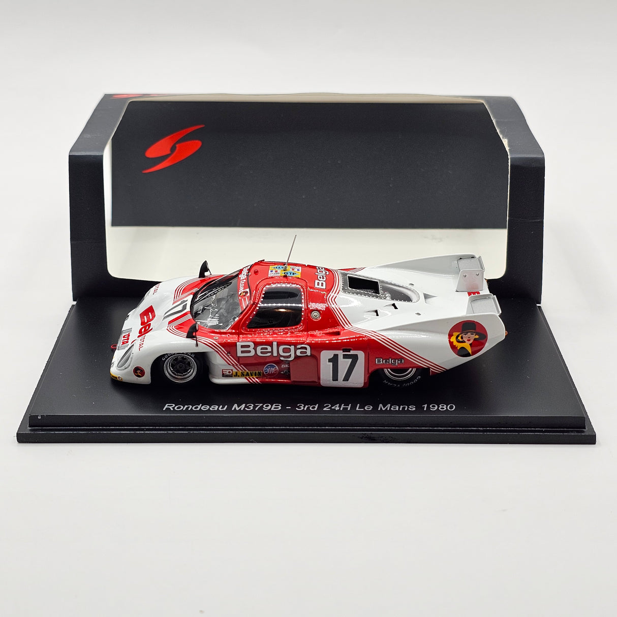 Spark Rondeau M379B #17 Jean Rondeau 24Hrs Le Mans 1980 1/43 Scale S8456