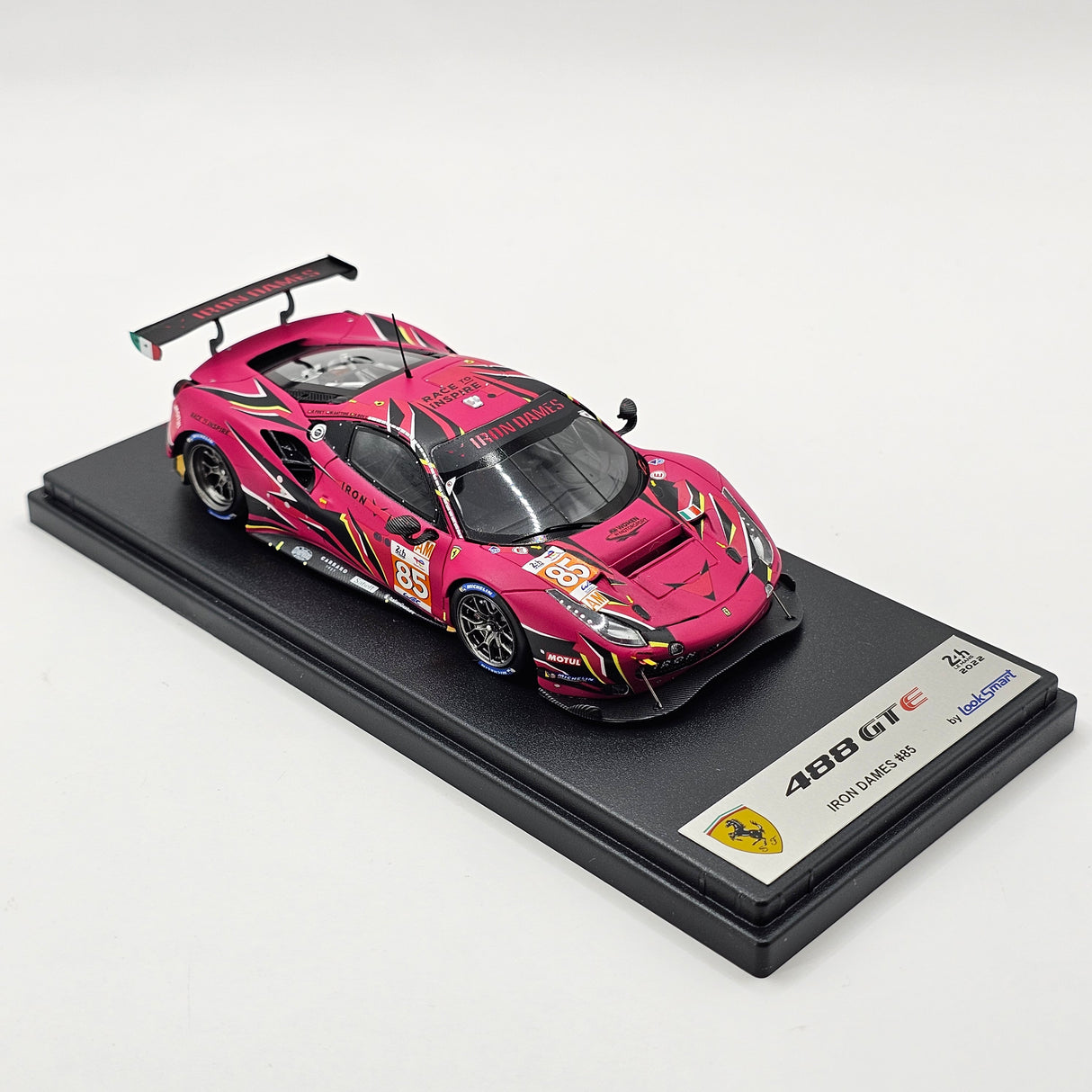 Looksmart Ferrari 488 GTE Evo #85 Iron Dames 24Hrs Le Mans 2022 1/43 Scale