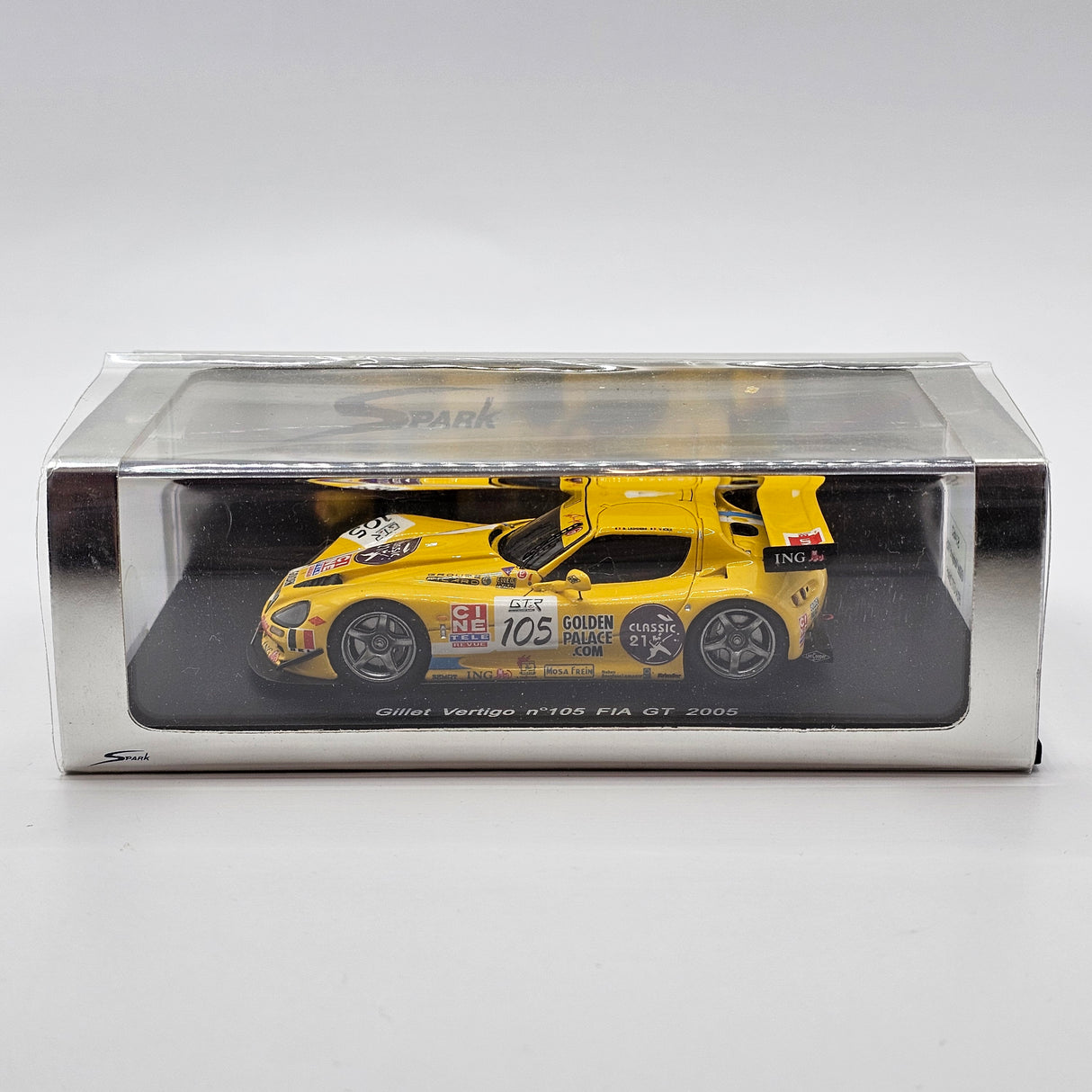 Spark Gillet Vertigo #105 Belgian Racing Team FIA GT 2005 1/43 Scale S1462