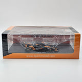 Spark McLaren MCL39 #4 & #81 2025 F1 Constructors' Champion Twin Set 1/64 Scale