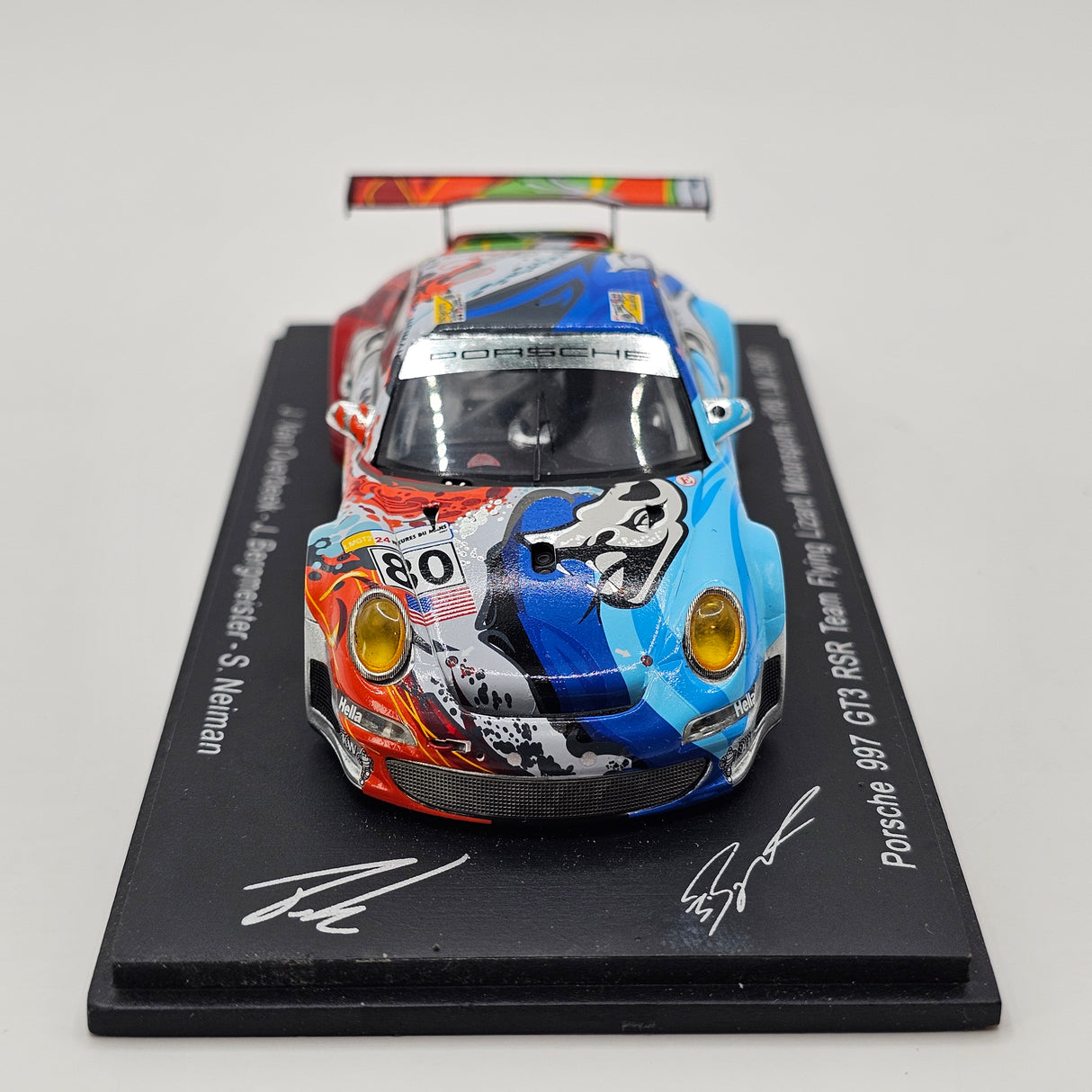Spark Porsche 997 GT3-RSR #80 Flying Lizard 24Hrs Le Mans 2007 1/43 Scale S1904