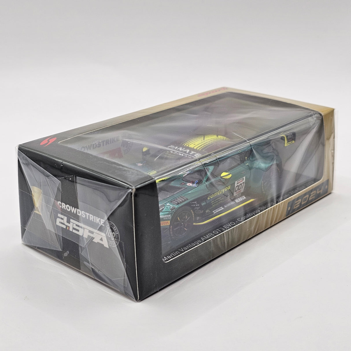 Spark Aston Martin Vantage AMR GT3 EVO #007 Winner Spa 24Hrs 2024 1/43 Scale
