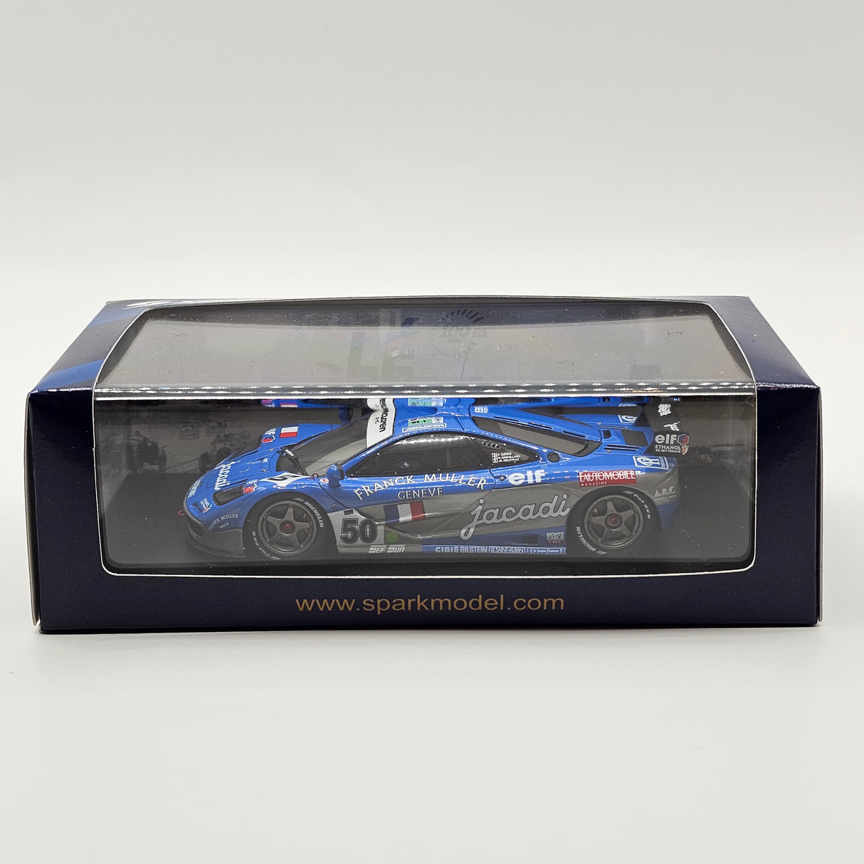 Spark McLaren F1 GTR #50 Giroix Racing Team 24Hrs Le Mans 1995 1/43 Scale S6674
