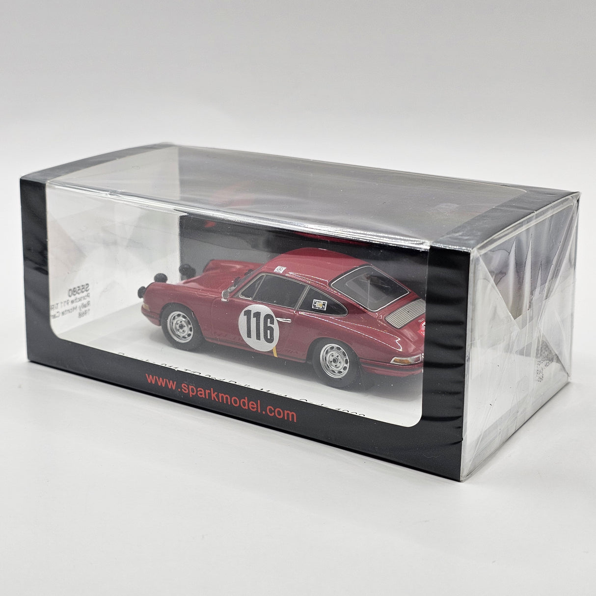 Spark Porsche 911 T/R #116 2nd Rally Monte Carlo 1968 1/43 Scale S5580