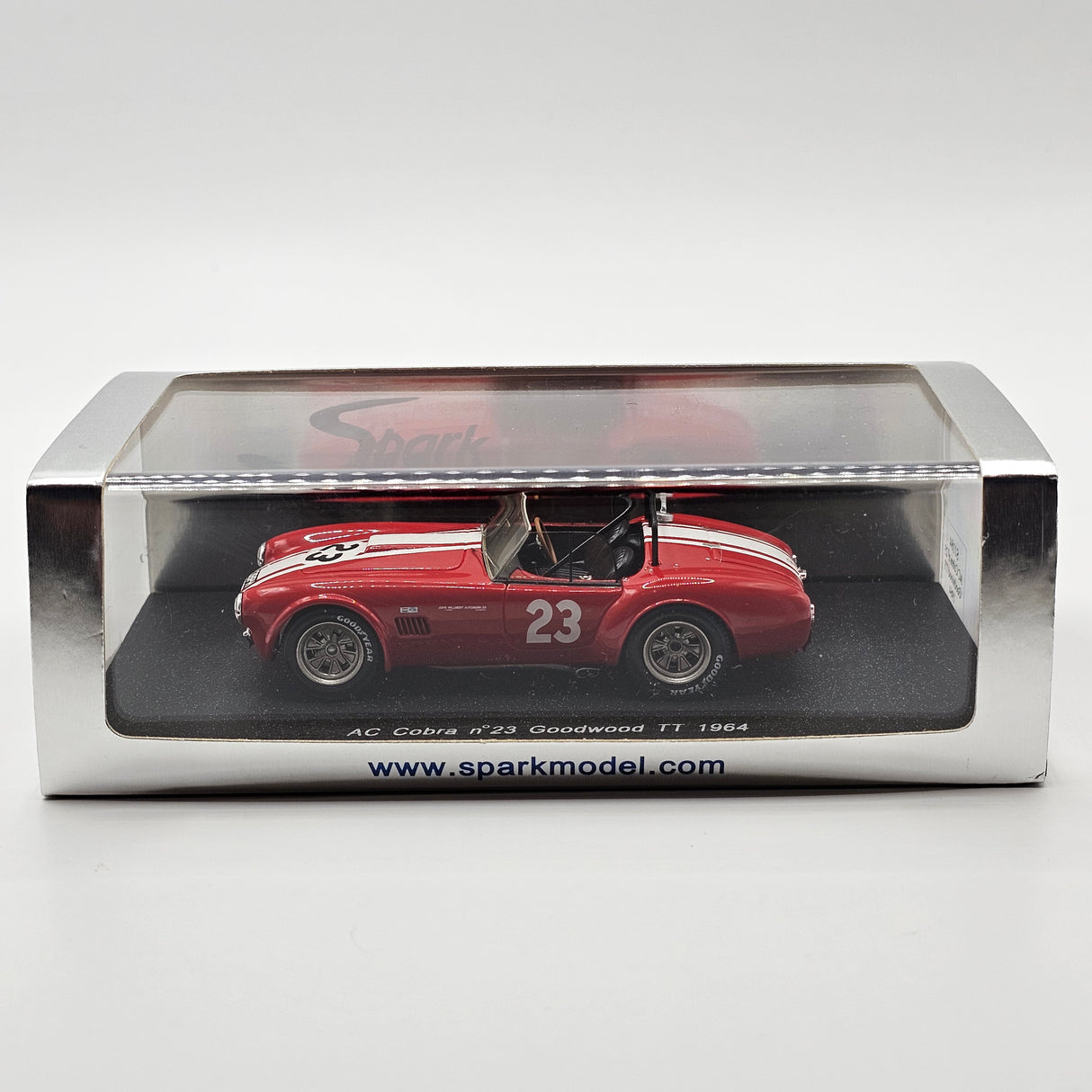 Spark AC Cobra 289 #23 Willment Racing Team Goodwood TT 1964 1/43 Scale S1184