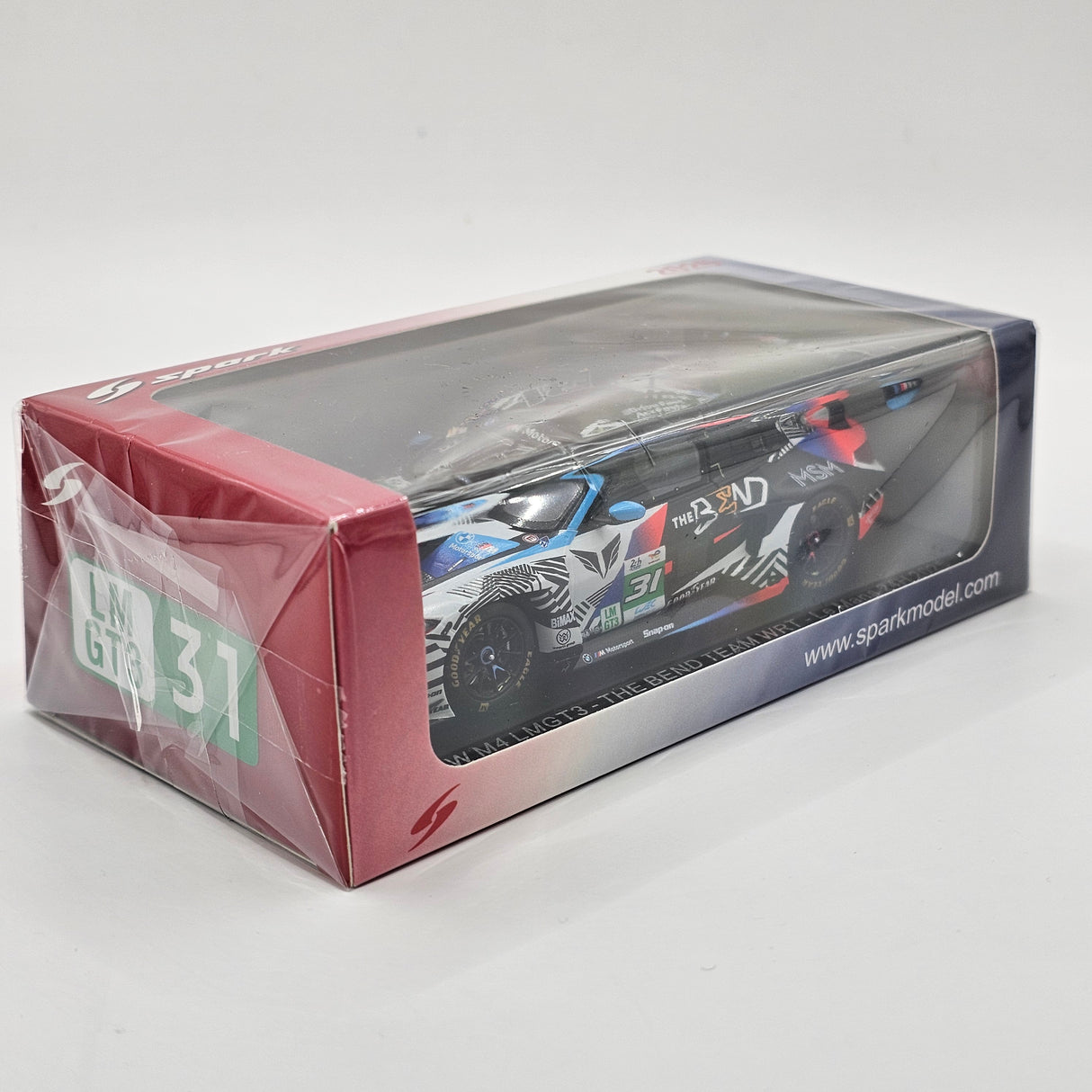 Spark BMW M4 LMGT3 #31 The Bend Team WRT 24 Hours of Le Mans 2025 1/43 Scale S9292