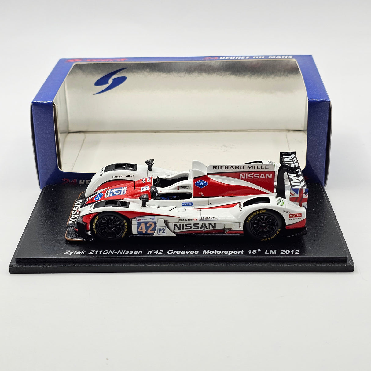 Spark Zytek Z11SN #42 Greaves Motorsport 24Hrs Le Mans 2012 1/43 Scale S3721