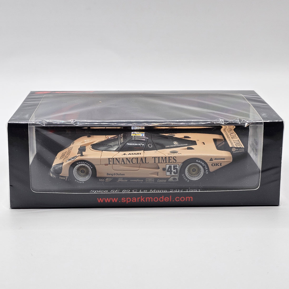 Spark Spice 89C #45 Chamberlain Engineering 24Hrs Le Mans 1991 1/43 Scale S6820
