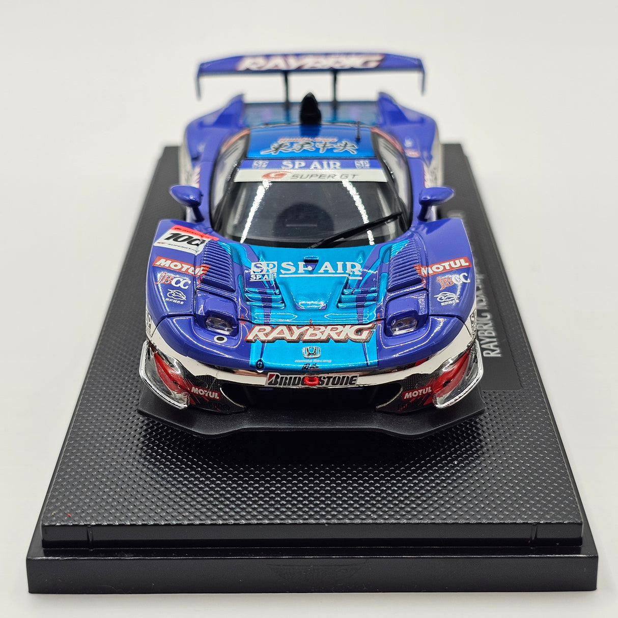 EBBRO Honda NSX GT500 #100 Raybrig Team Kunimitsu Super GT 2007 1/43 Scale