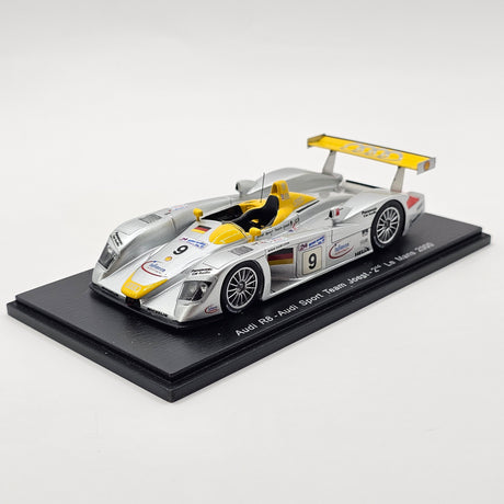 Spark Audi R8 LMP900 #9 Audi Sport Team Joest 24Hrs Le Mans 2000 1/43 Scale S3698
