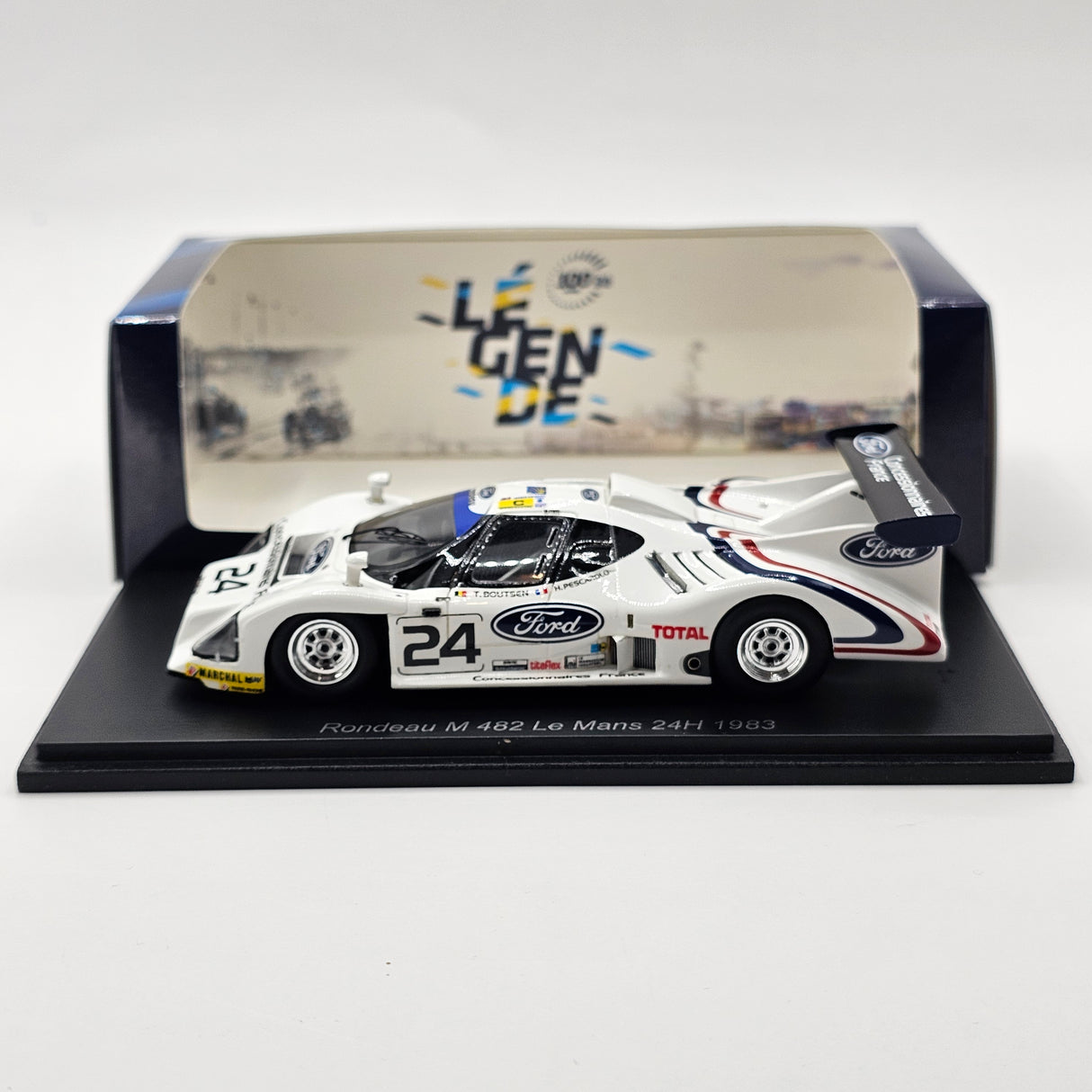 Spark Rondeau M482 #24 Ford Concessionaires France 24Hrs Le Mans 1983 1/43 Scale