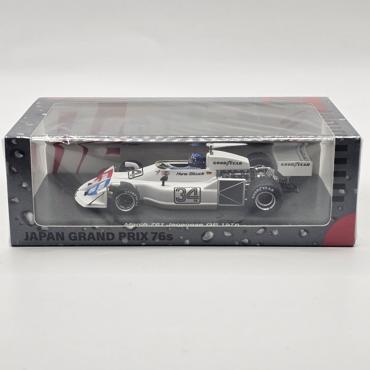 Spark March 961 #34 Hans Stuck 1976 Japanese F1 Grand Prix 1/43 Scale