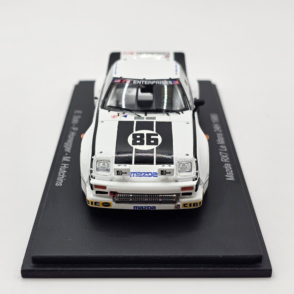 Spark Mazda RX-7 #86 Z & W Enterprises 24Hrs Le Mans 1980 1/43 Scale S9470