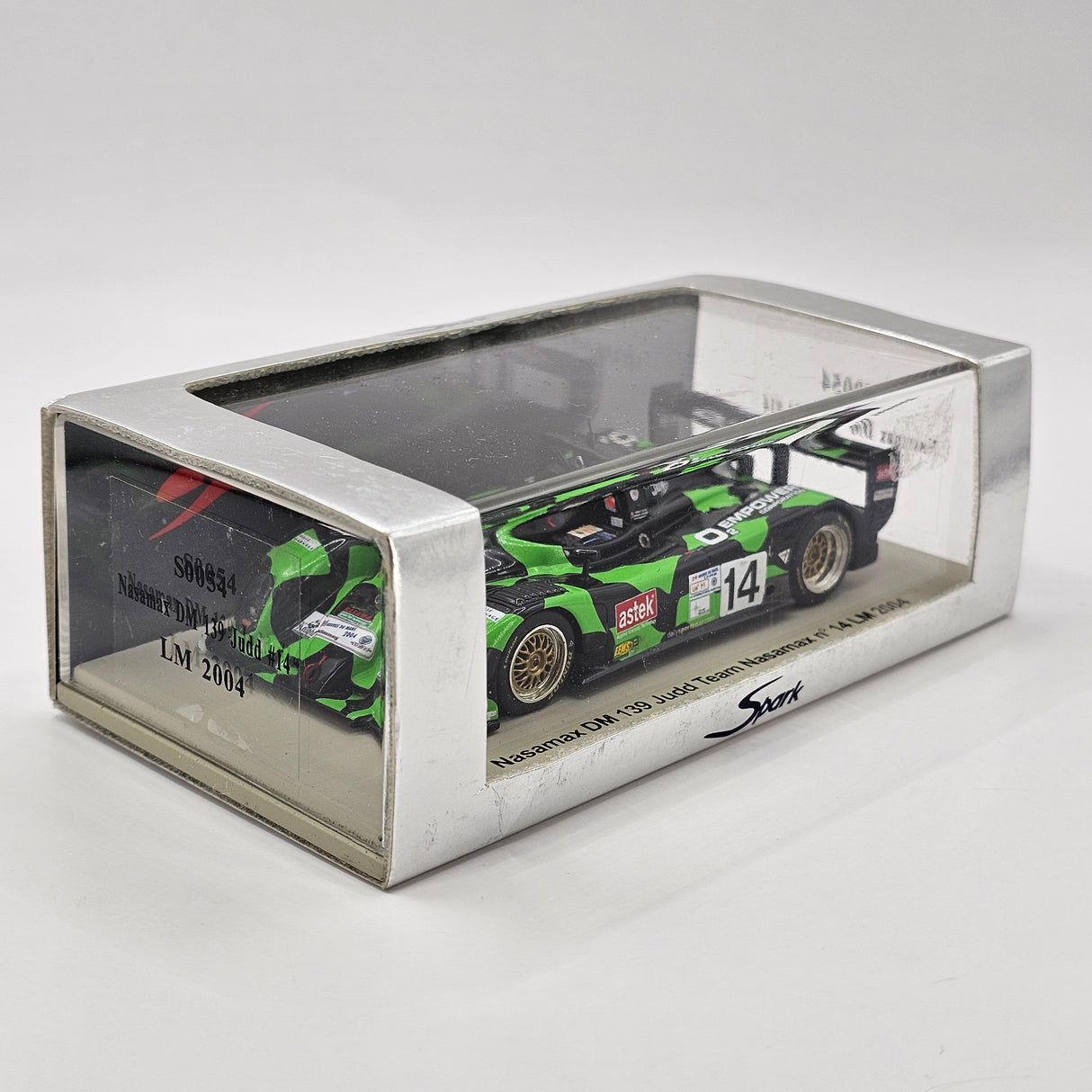 Spark Nasamax DM139 #14 Team Nasamax 24Hrs Le Mans 2004 1/43 Scale S0054