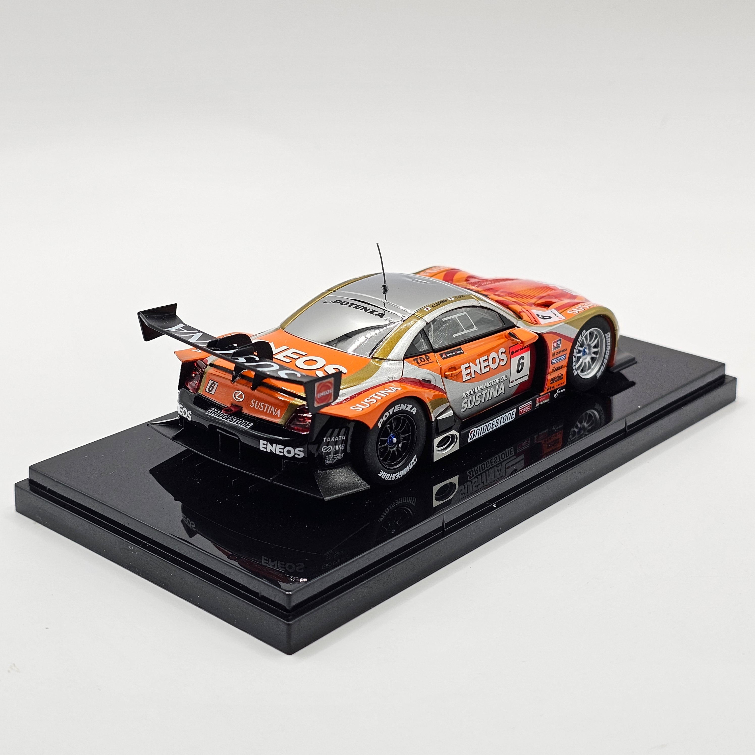 EBBRO Lexus SC430 #6 Lexus Team LeMans ENEOS Super GT 2012 1/43 Scale