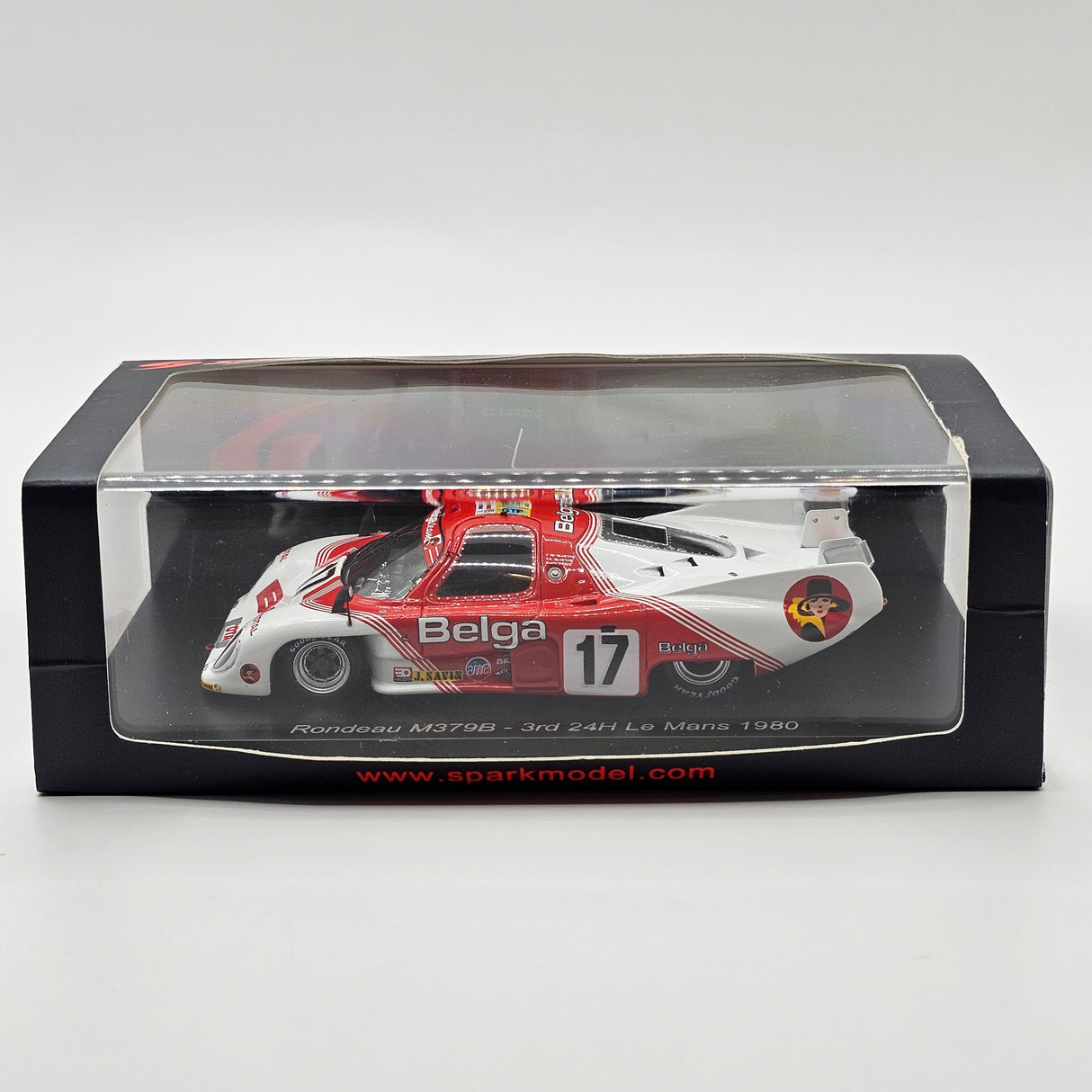 Spark Rondeau M379B #17 Jean Rondeau 24Hrs Le Mans 1980 1/43 Scale S8456