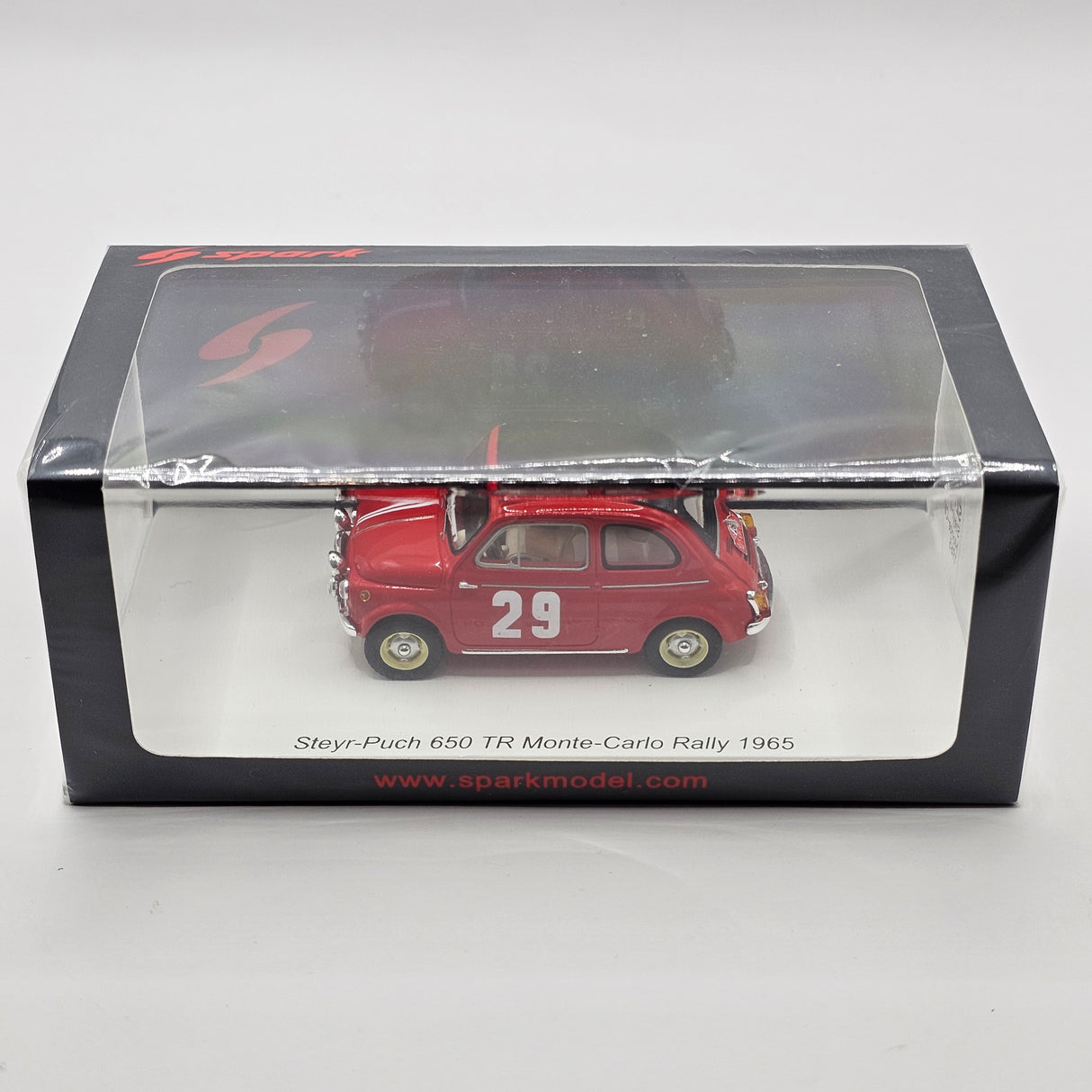 Spark Steyr Puch #29 Rally Monte Carlo 1965 1/43 Scale S2133