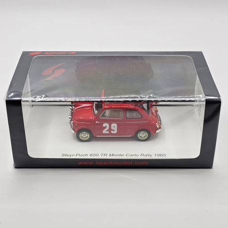 Spark Steyr Puch #29 Rally Monte Carlo 1965 1/43 Scale S2133