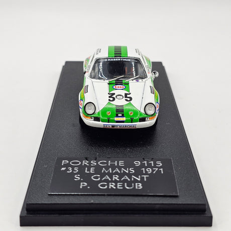 Spark Porsche 911S #35 P. Greub 24Hrs Le Mans 1971 1/43 Scale S0890