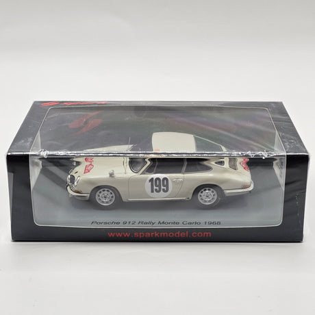 Spark Porsche 912 #199 Rally Monte Carlo 1968 1/43 Scale S6610