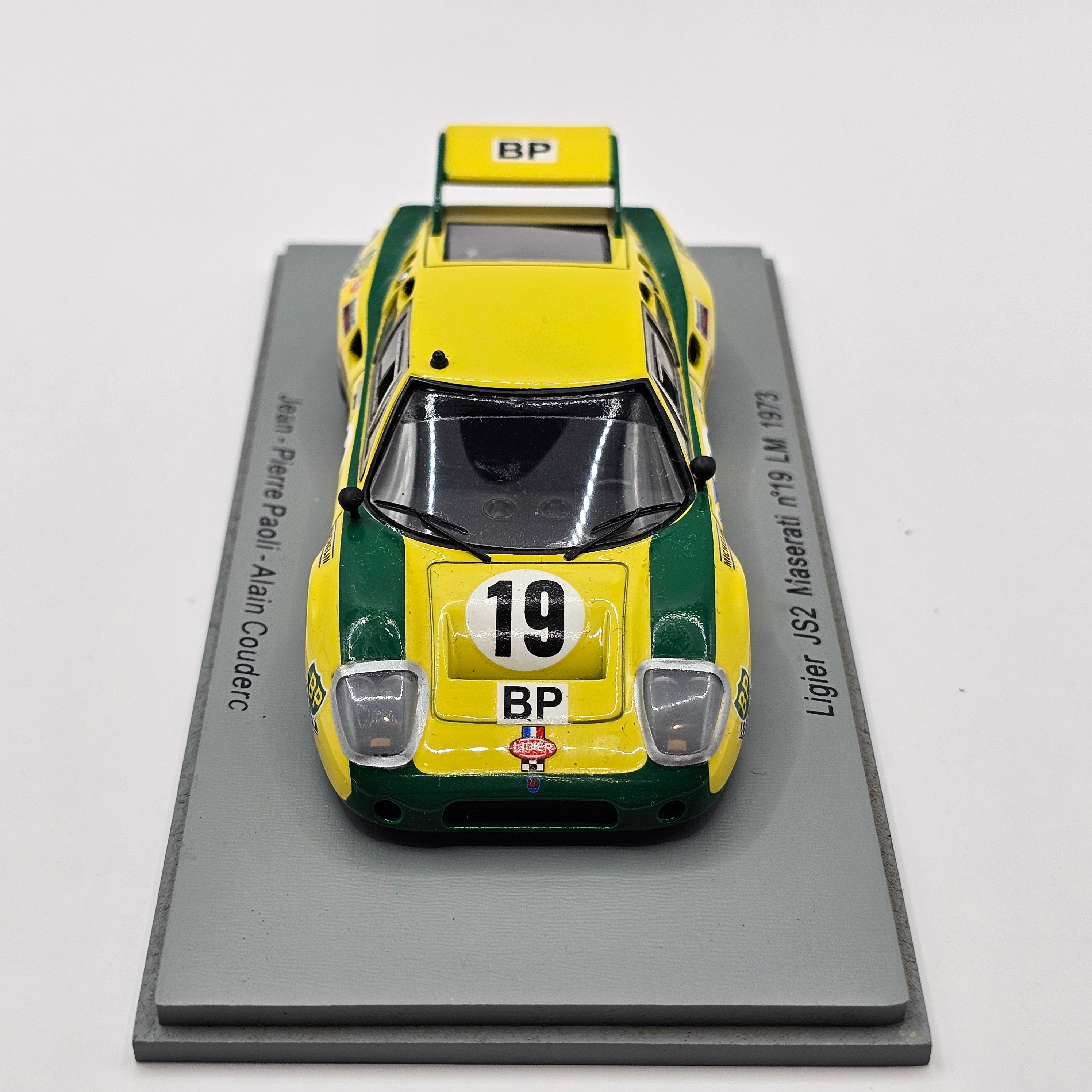 Spark Ligier JS2 Maserati #19 Automobiles Ligier Le Mans 1973 1/43 Sca