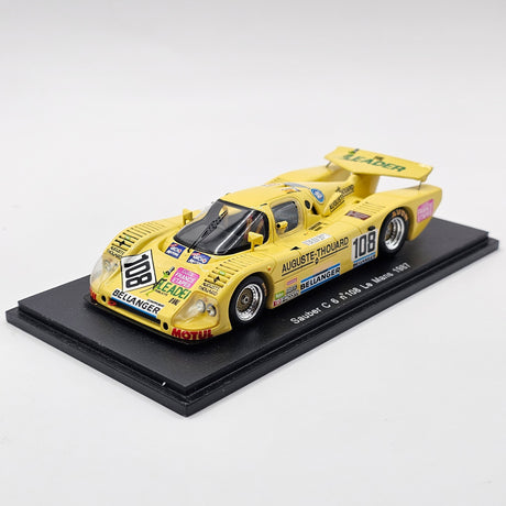 Spark Sauber SHS C6 #108 R. Bassaler 24Hrs Le Mans 1987 1/43 Scale S4082