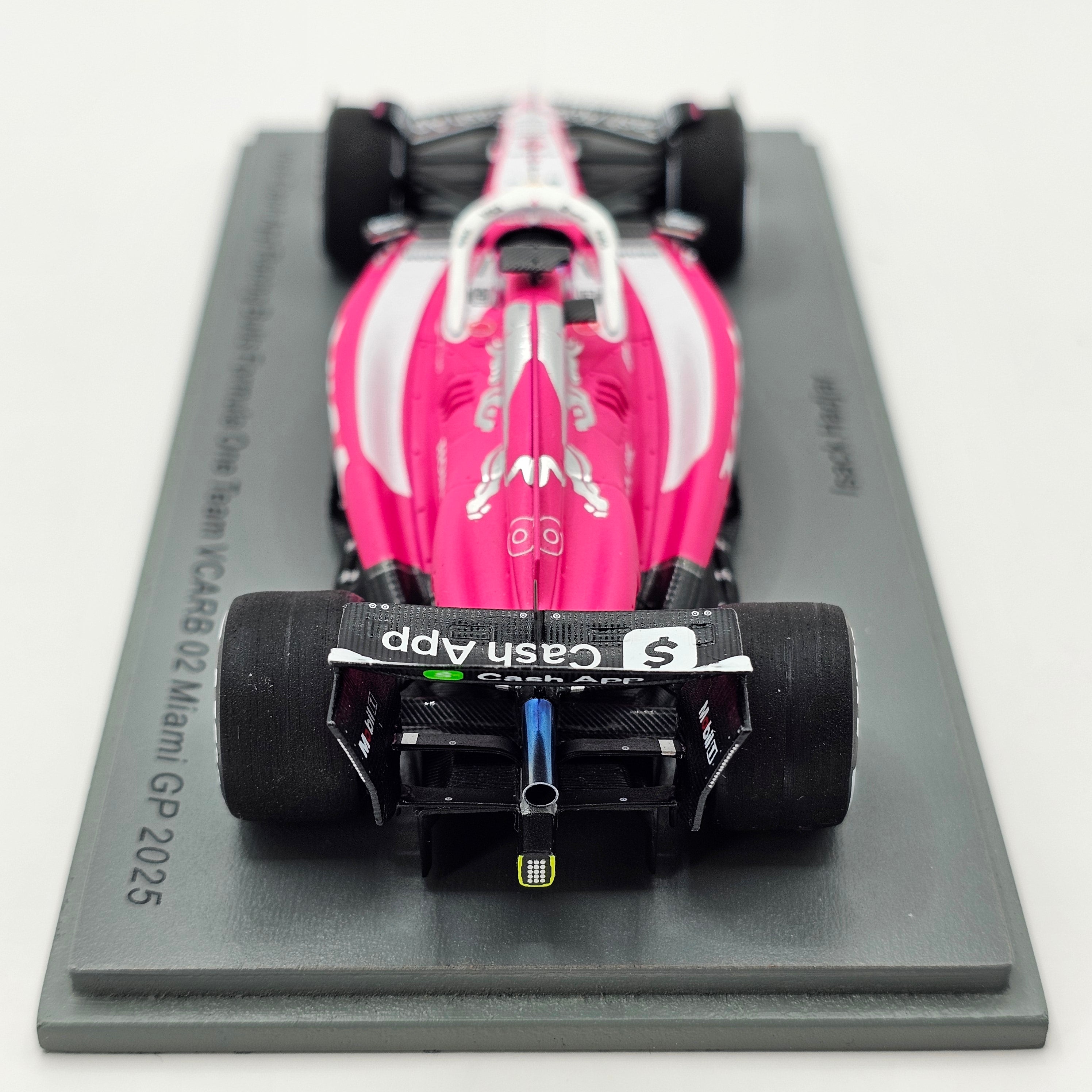 Spark Racing Bulls VCARB 02 #6 Isack Hadjar Miami F1 GP 2025 1/43 Scal