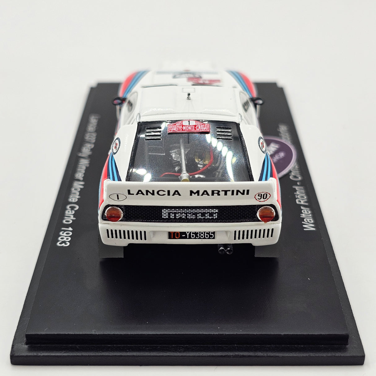 Spark Lancia 037 Rally #1 W.Röhrl Winner Monte Carlo Rally 1983 1/43 Scale S9108