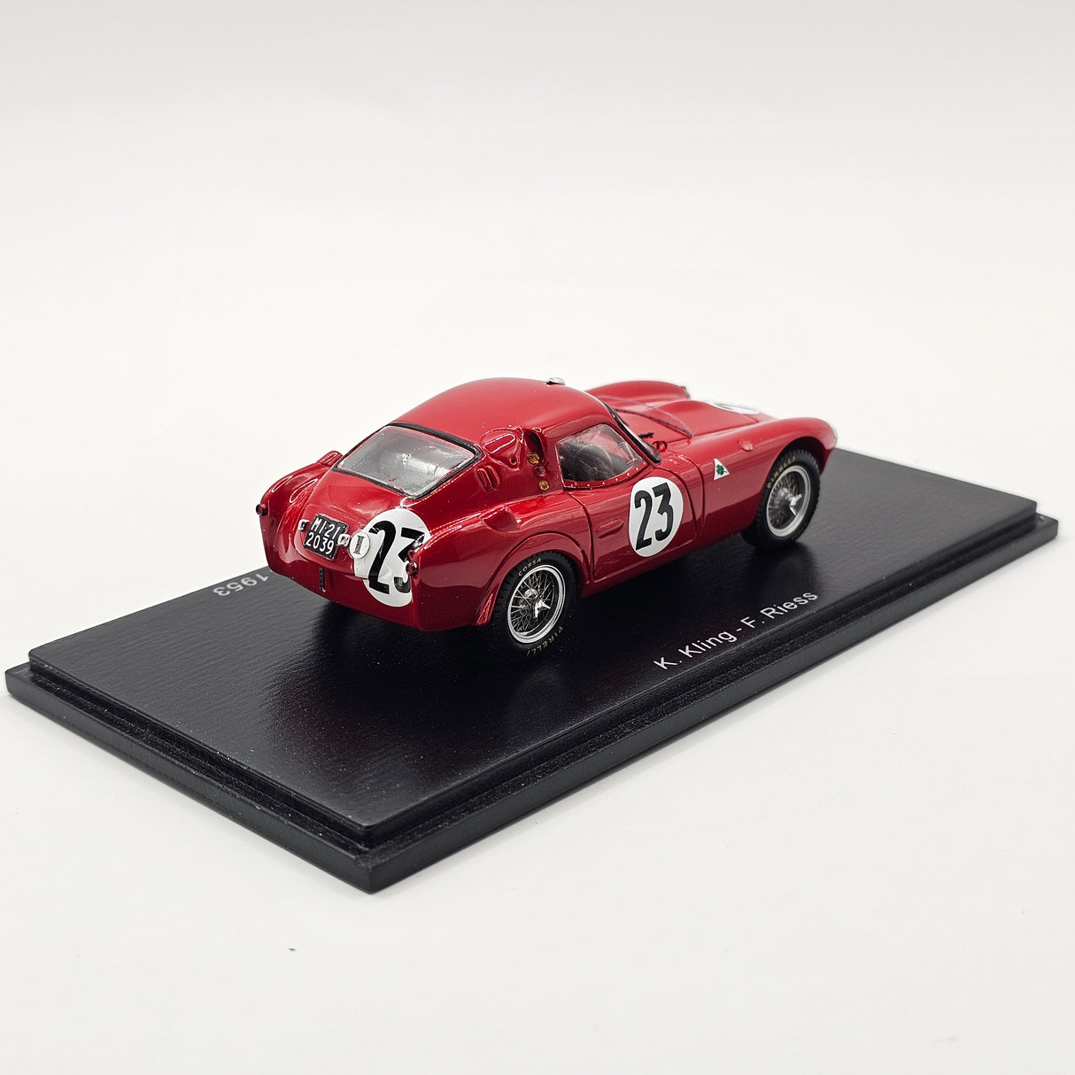Spark Alfa Romeo 6C 3000 CM #23 SpA Alfa Romeo 24Hrs Le Mans 1953 1/43 Scale